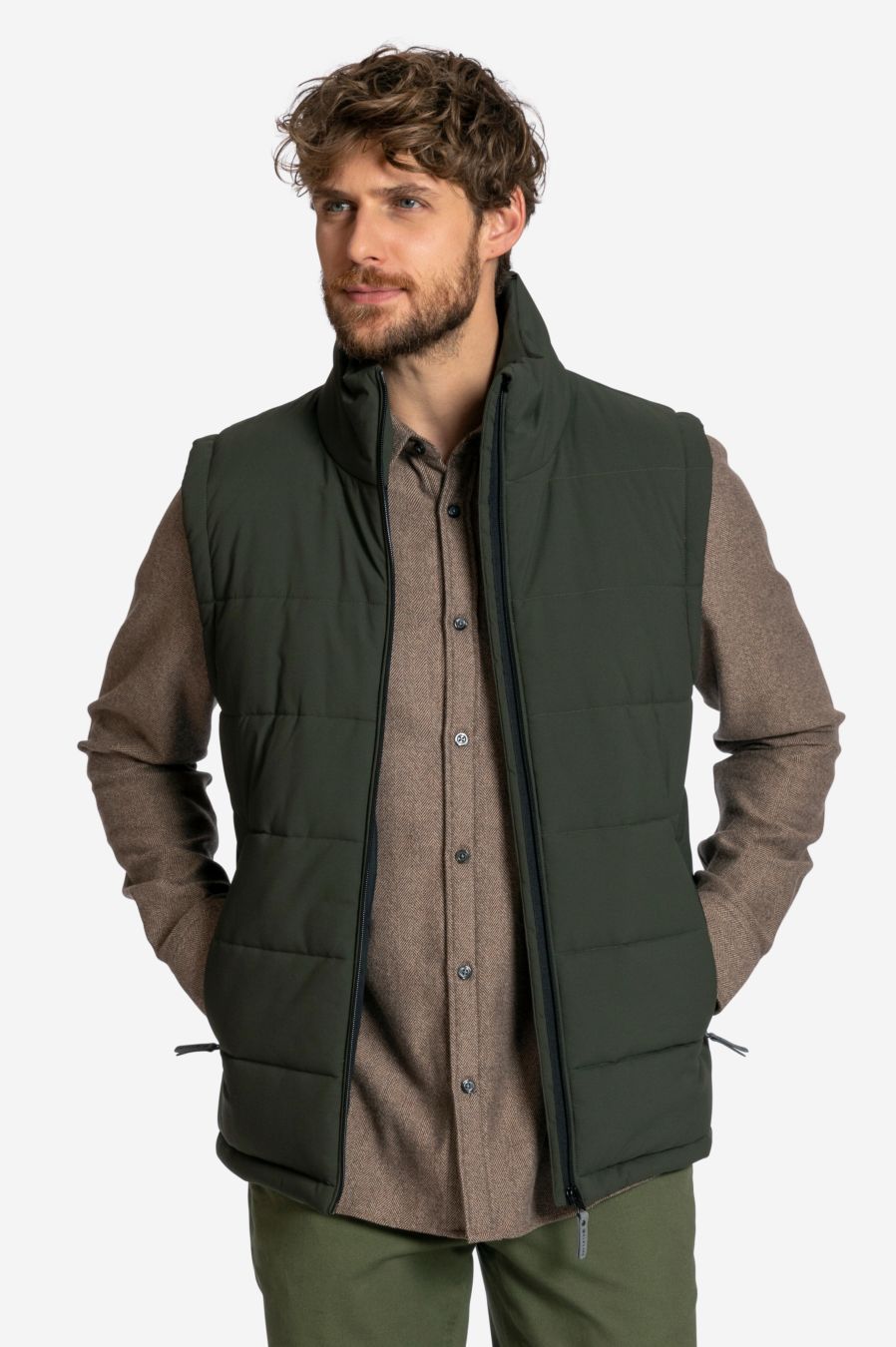 WARM UP-Herren Steppweste-Elkline-5