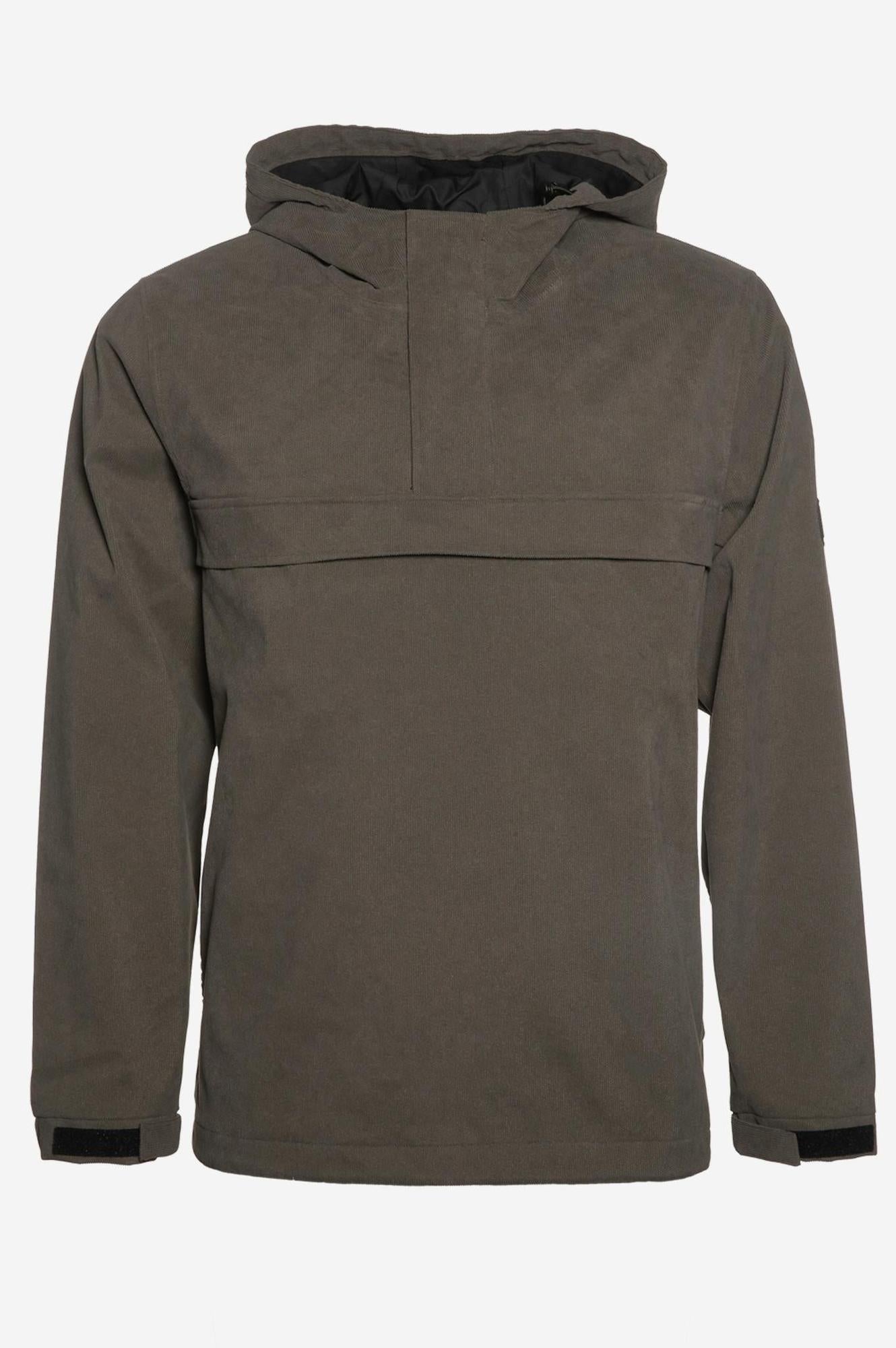 SCHLUPF-Wasserdiche Cord Schlupfjacke für Herren-Elkline-1