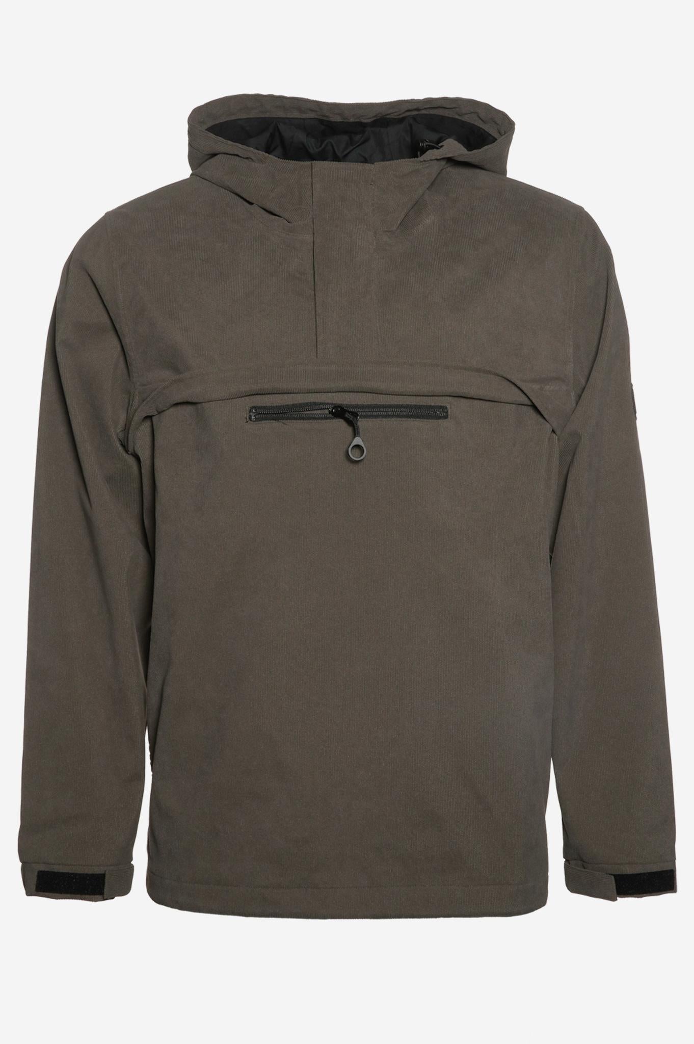 SCHLUPF-Wasserdiche Cord Schlupfjacke für Herren-Elkline-6