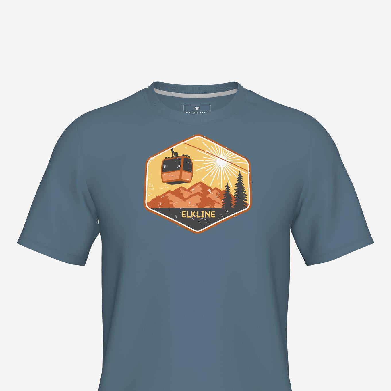 MITTELSTATION-Herren T-Shirt-Elkline-3