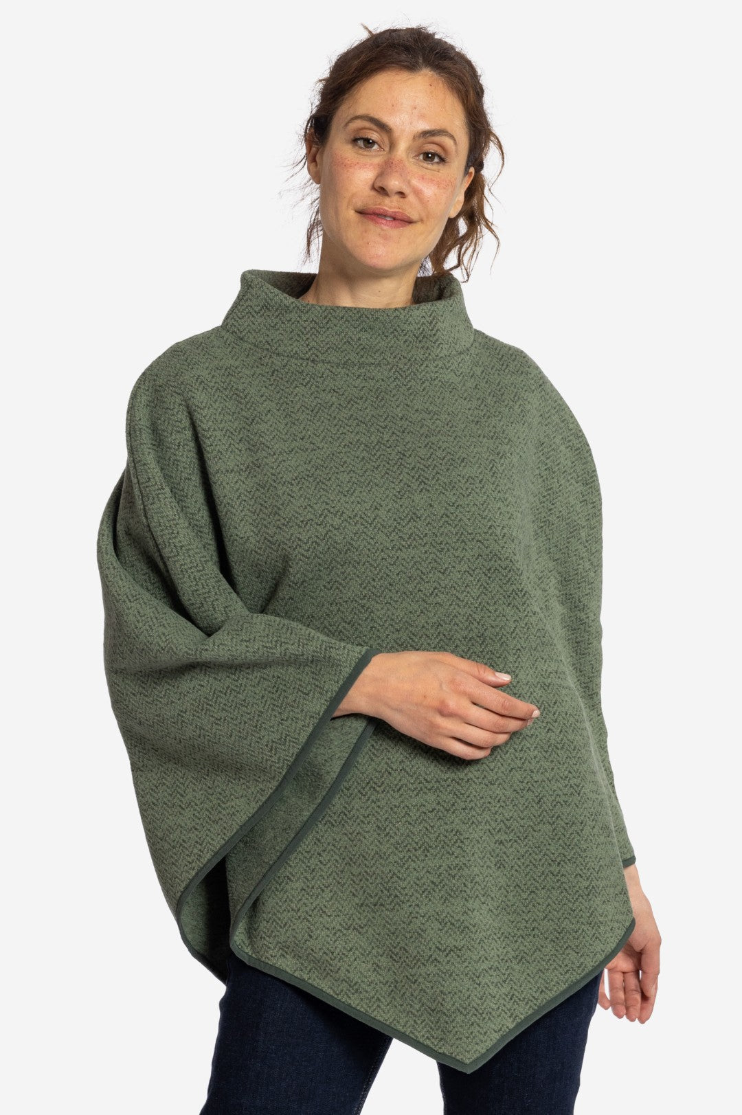 COZY CAPE-Damen Poncho-Elkline-1