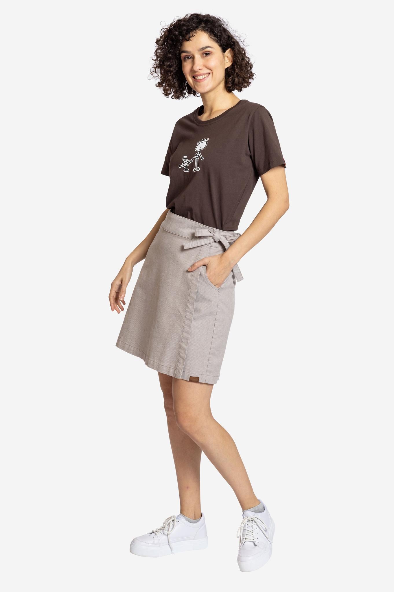 DAUERSCHLEIFE-Damen Wickelrock-Elkline-14