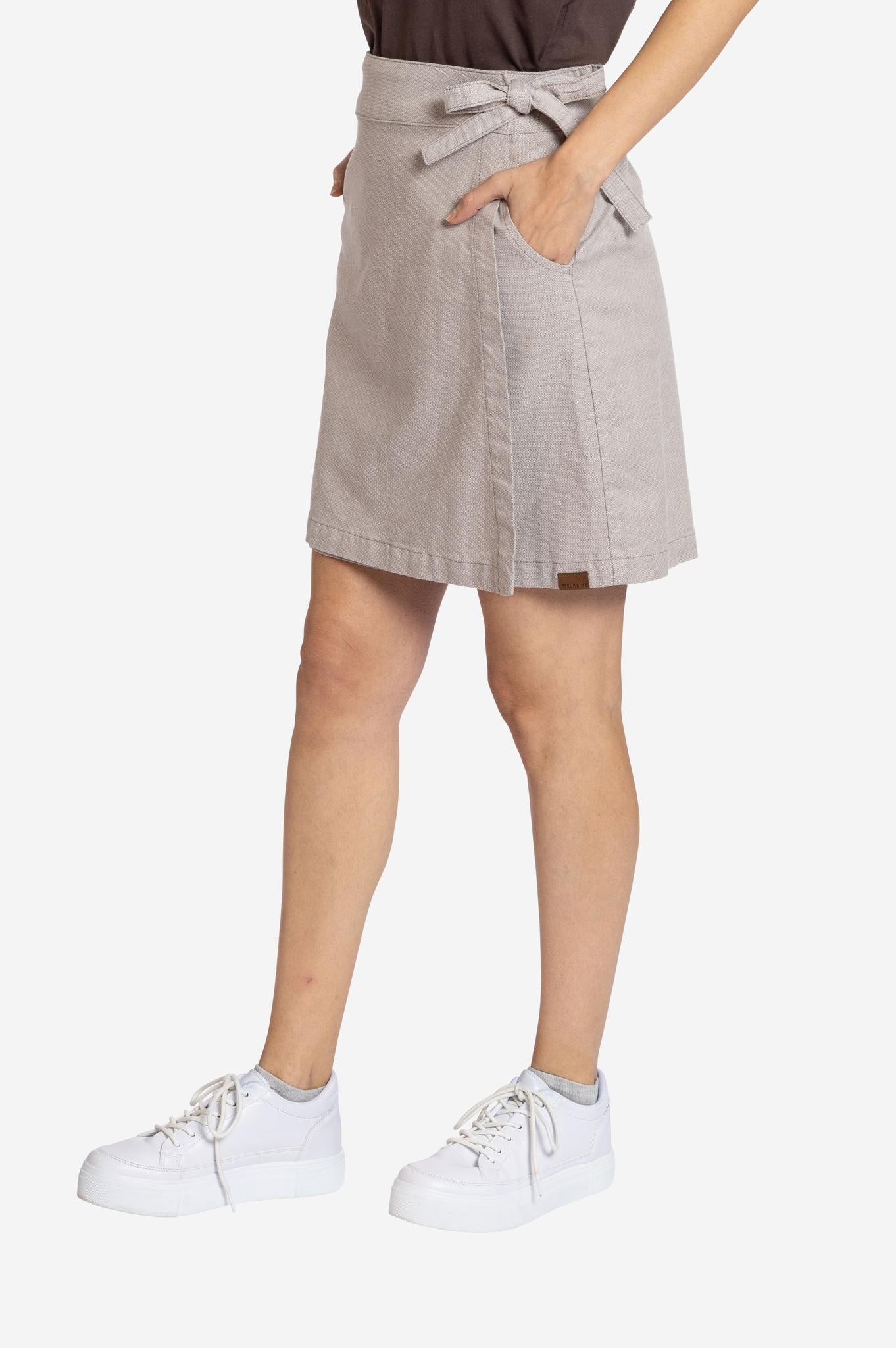 DAUERSCHLEIFE-Damen Wickelrock-Elkline-7