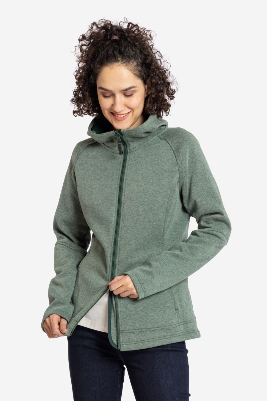 DOWNTOWN-Damen Fleecejacke-Elkline-1