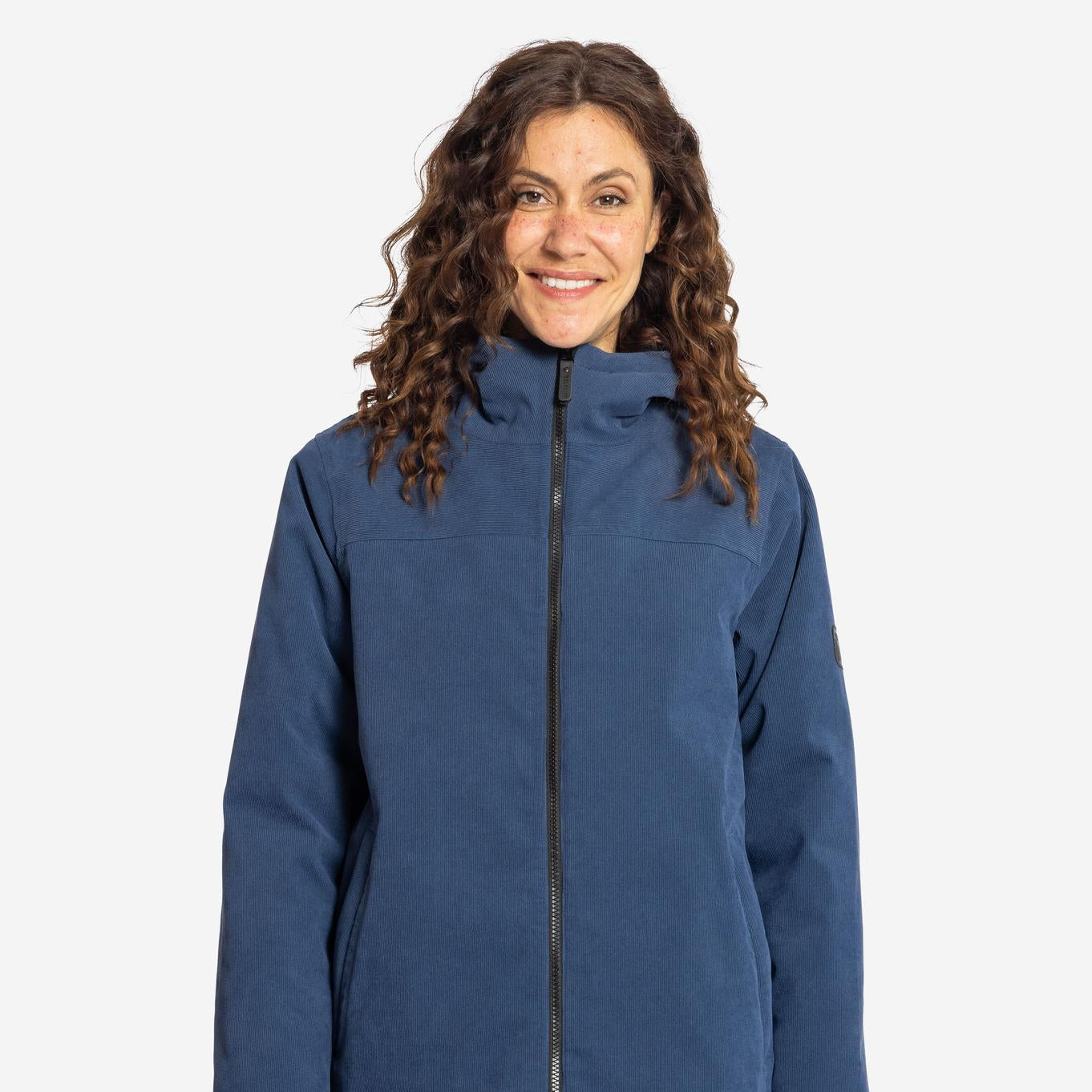 DUBLIN-Wasserdichter Cord Wintermantel für Damen-Elkline-1