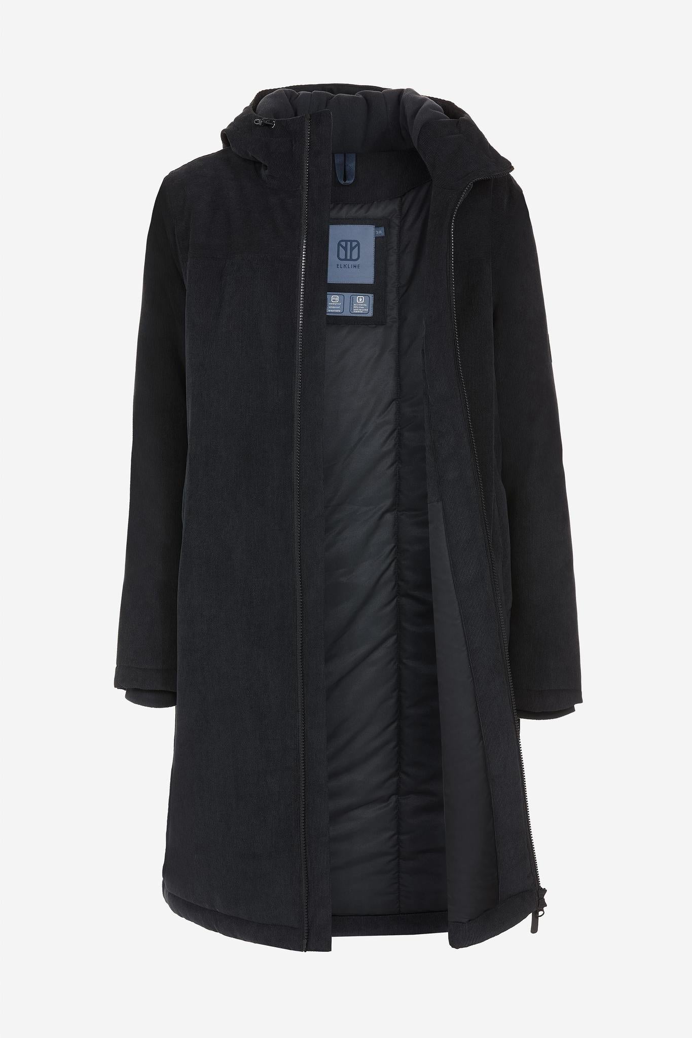 DUBLIN-Wasserdichter Cord Wintermantel für Damen-Elkline-15