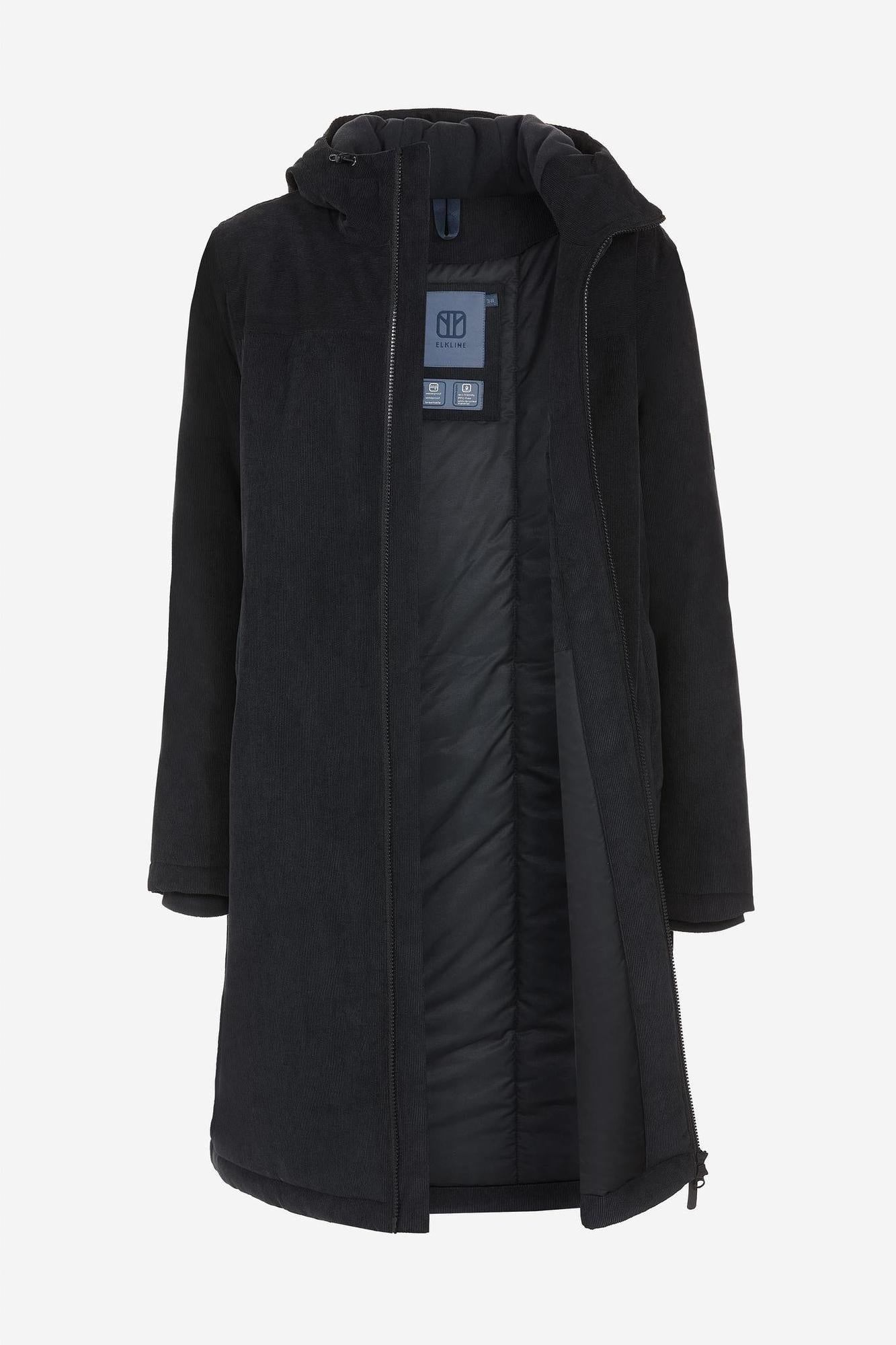 DUBLIN-Wasserdichter Cord Wintermantel für Damen-Elkline-15