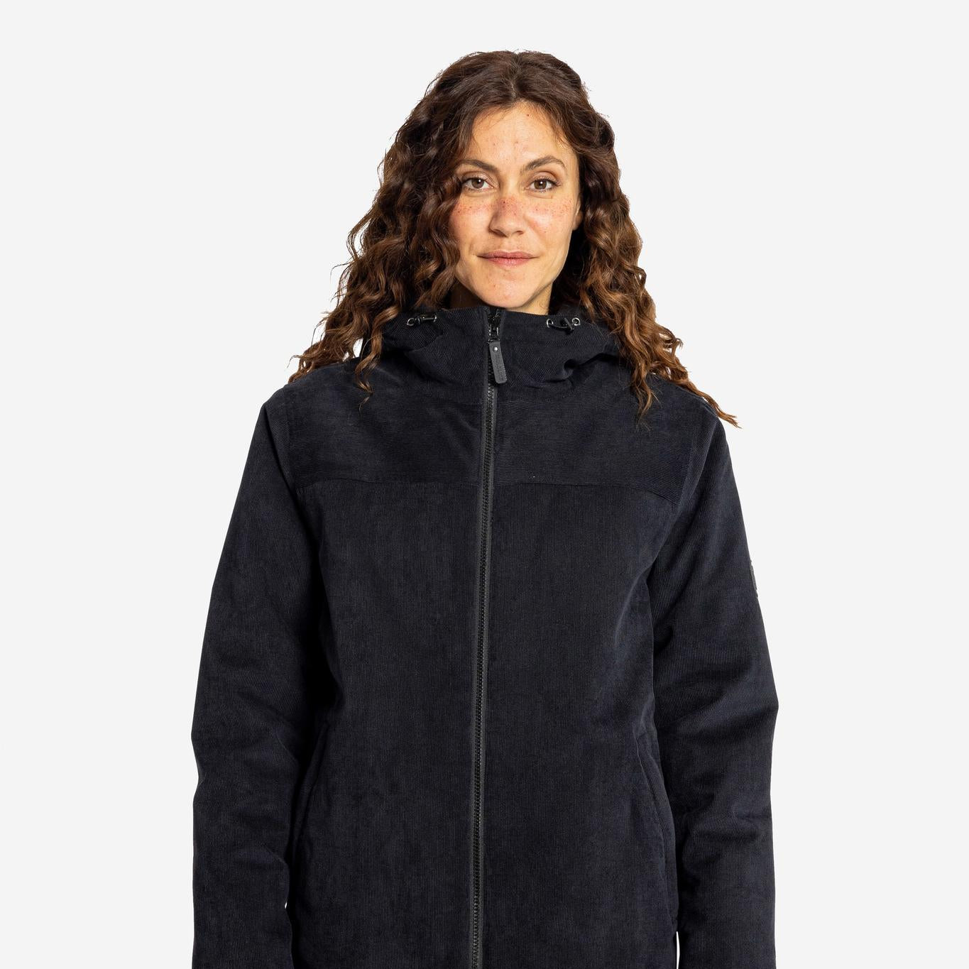 DUBLIN-Wasserdichter Cord Wintermantel für Damen-Elkline-8