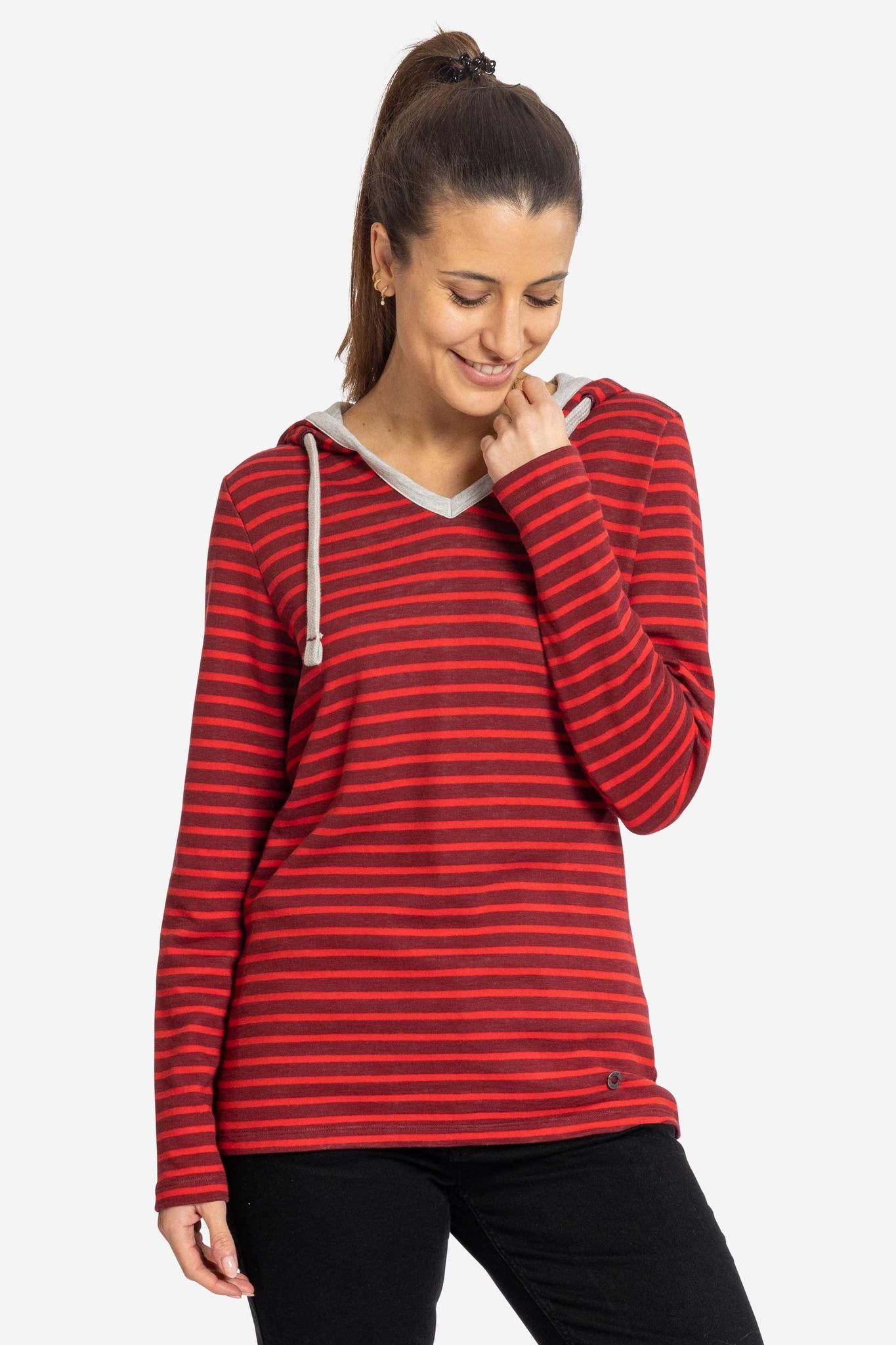 FAVORITE-Damen Sweat Hoodie-Elkline-4