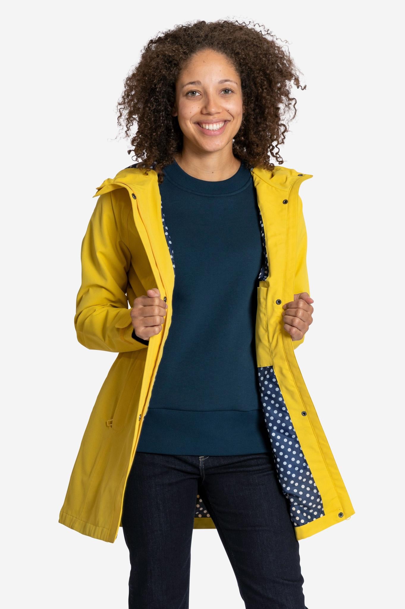 FEEL GOOD-Damen Regenmantel-Elkline-18