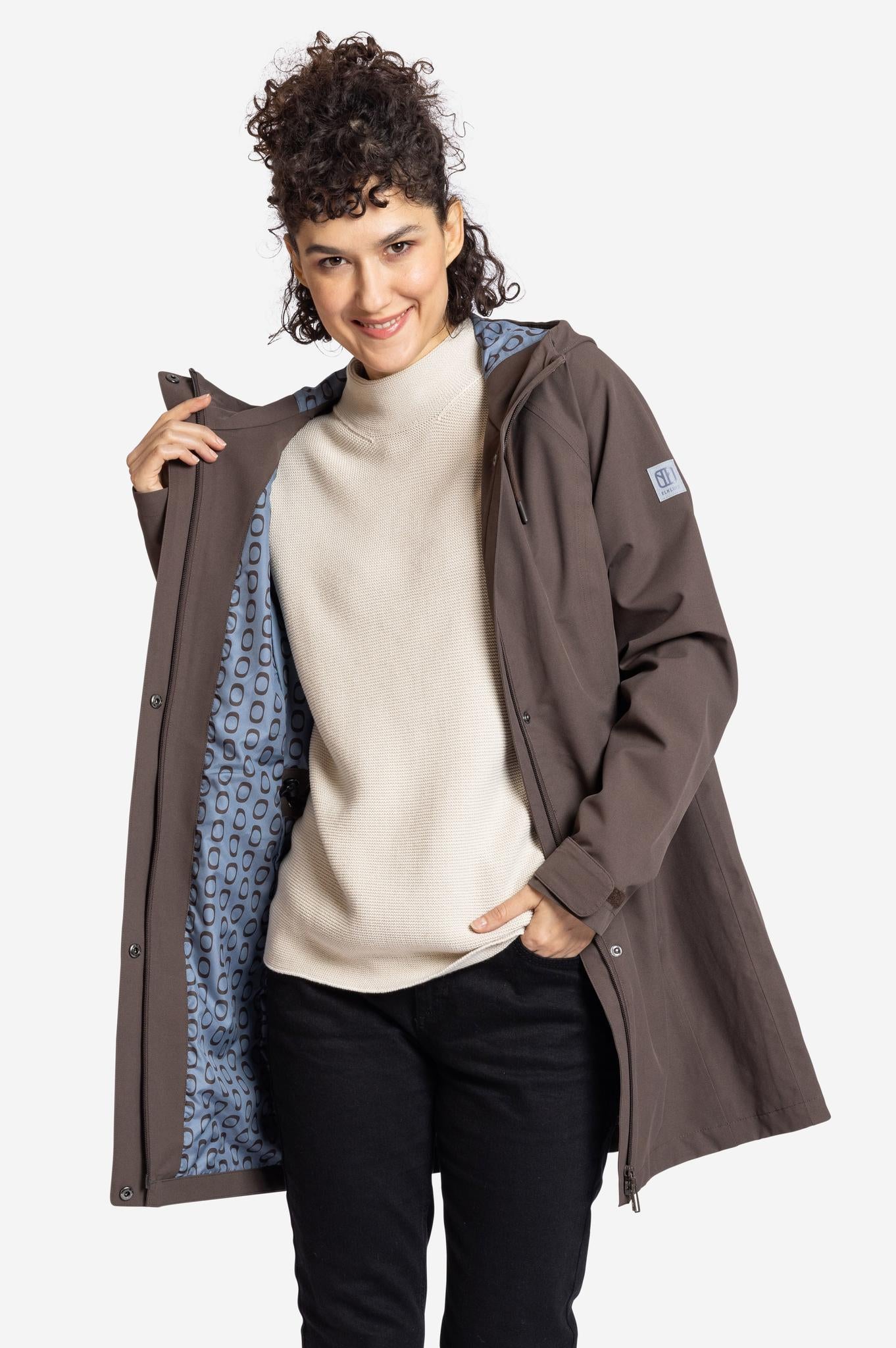 FEEL GOOD-Damen Regenmantel-Elkline-26