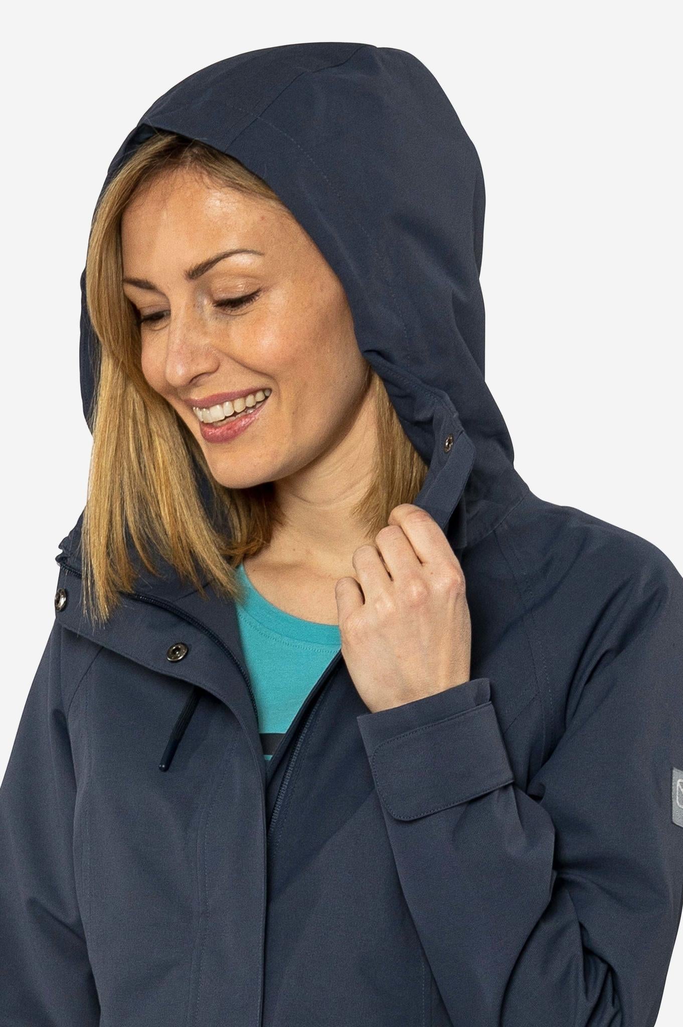 FEEL GOOD-Damen Regenmantel-Elkline-8