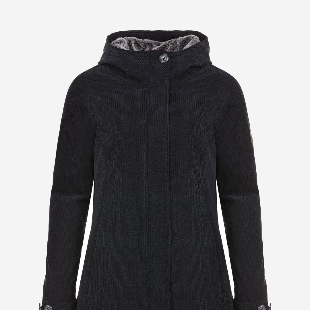 GLASGOW-Wasserdichter Cord Wintermantel für Damen-Elkline-17