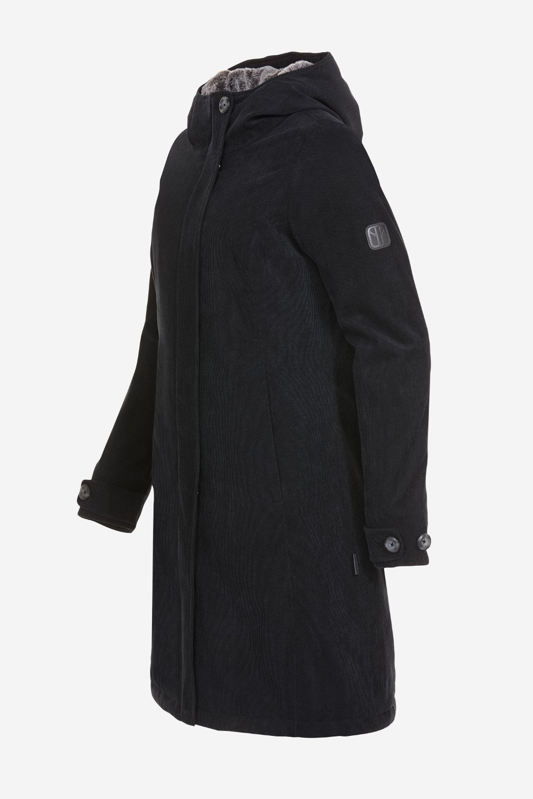 GLASGOW-Wasserdichter Cord Wintermantel für Damen-Elkline-19