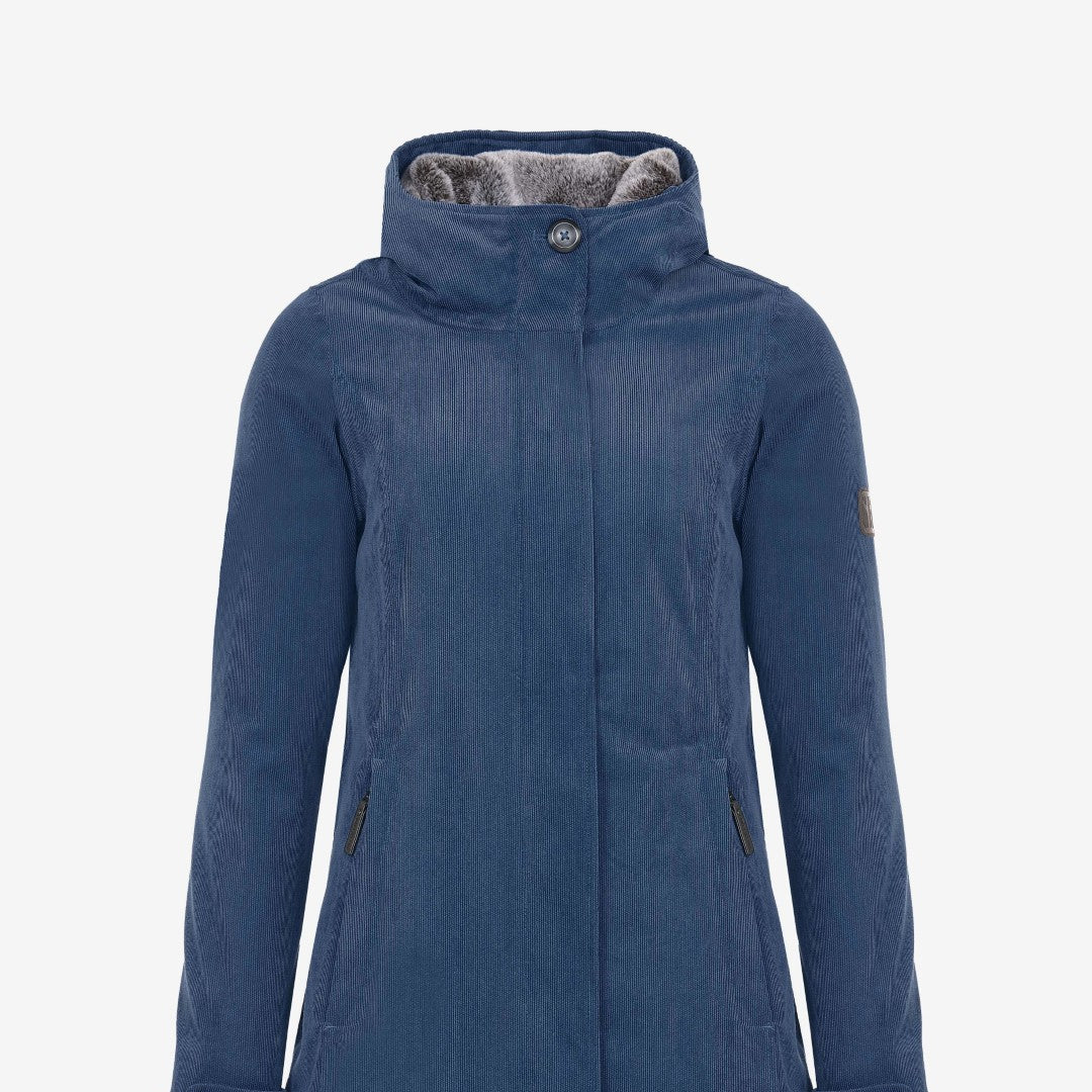 GLASGOW-Wasserdichter Cord Wintermantel für Damen-Elkline-29