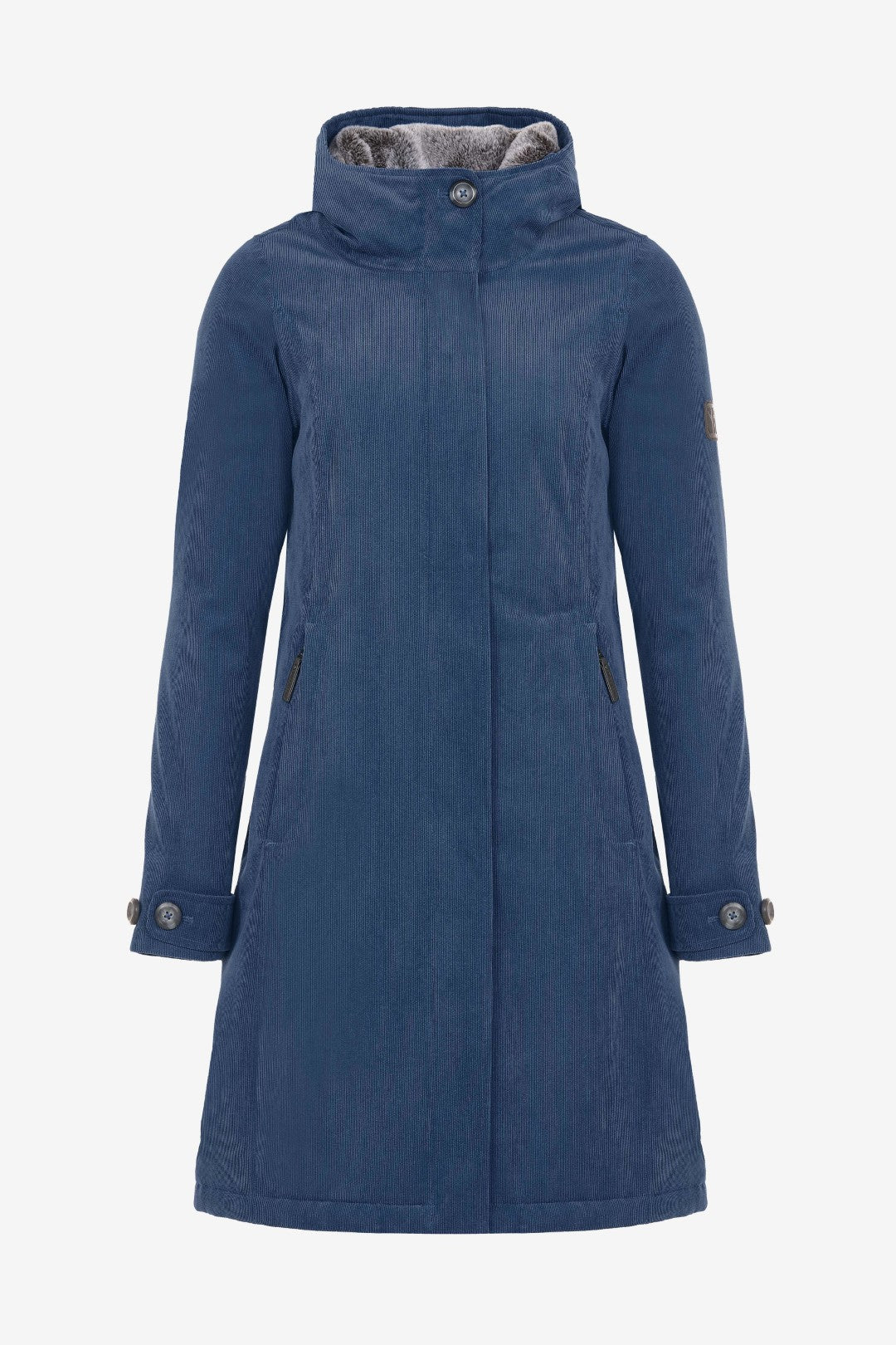 GLASGOW-Wasserdichter Cord Wintermantel für Damen-Elkline-29