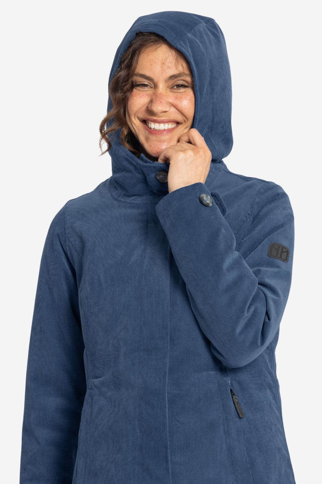 GLASGOW-Wasserdichter Cord Wintermantel für Damen-Elkline-39