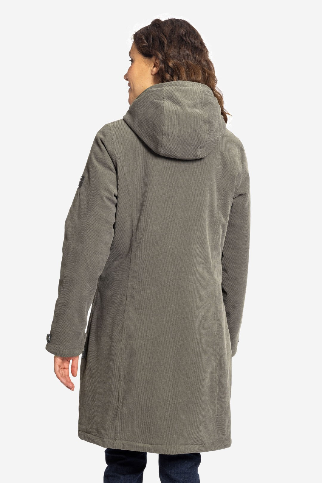 GLASGOW-Wasserdichter Cord Wintermantel für Damen-Elkline-7