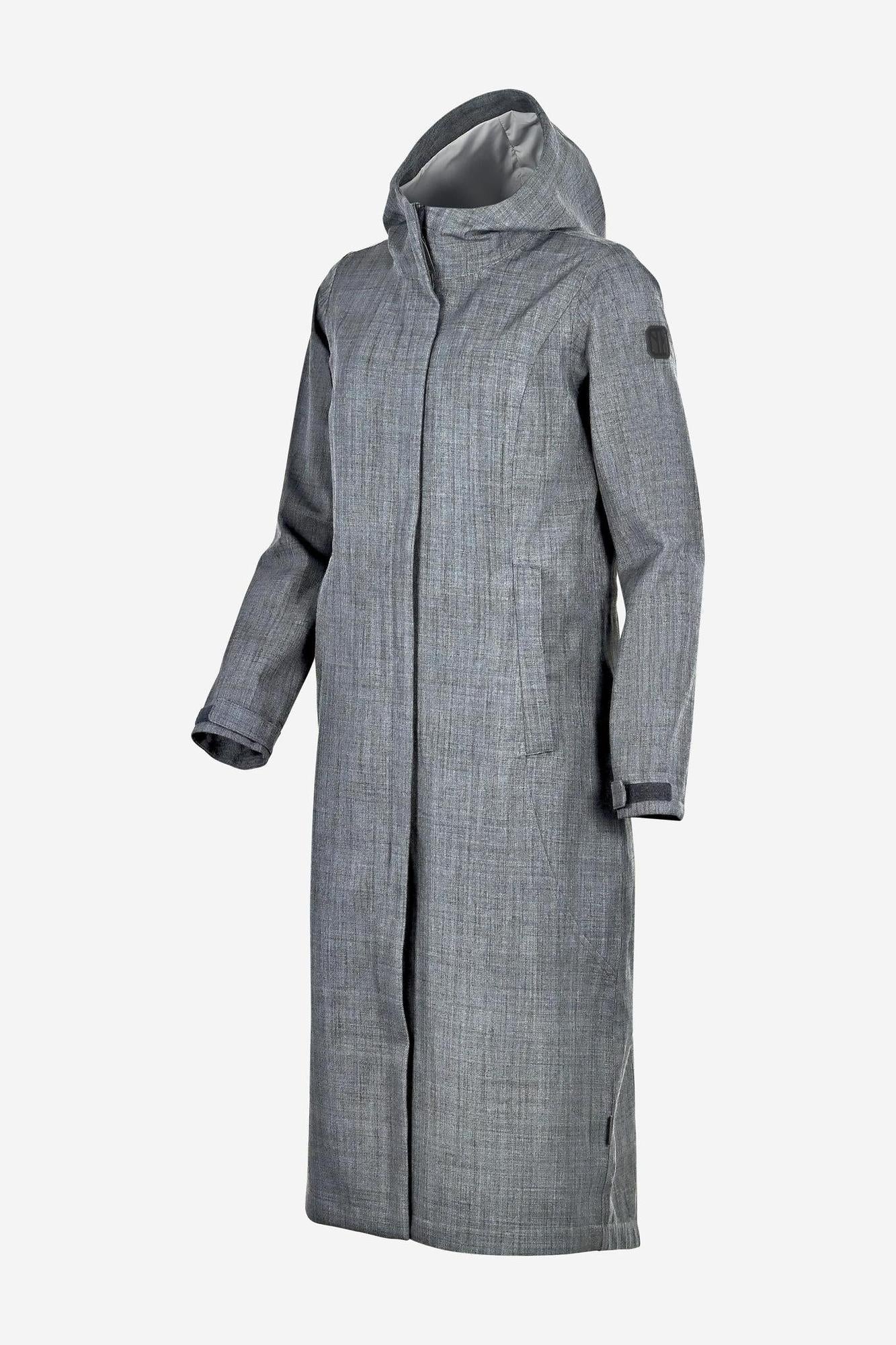 LONG DANCE-Langer wasserdichter Regenmantel für Damen-Elkline-2