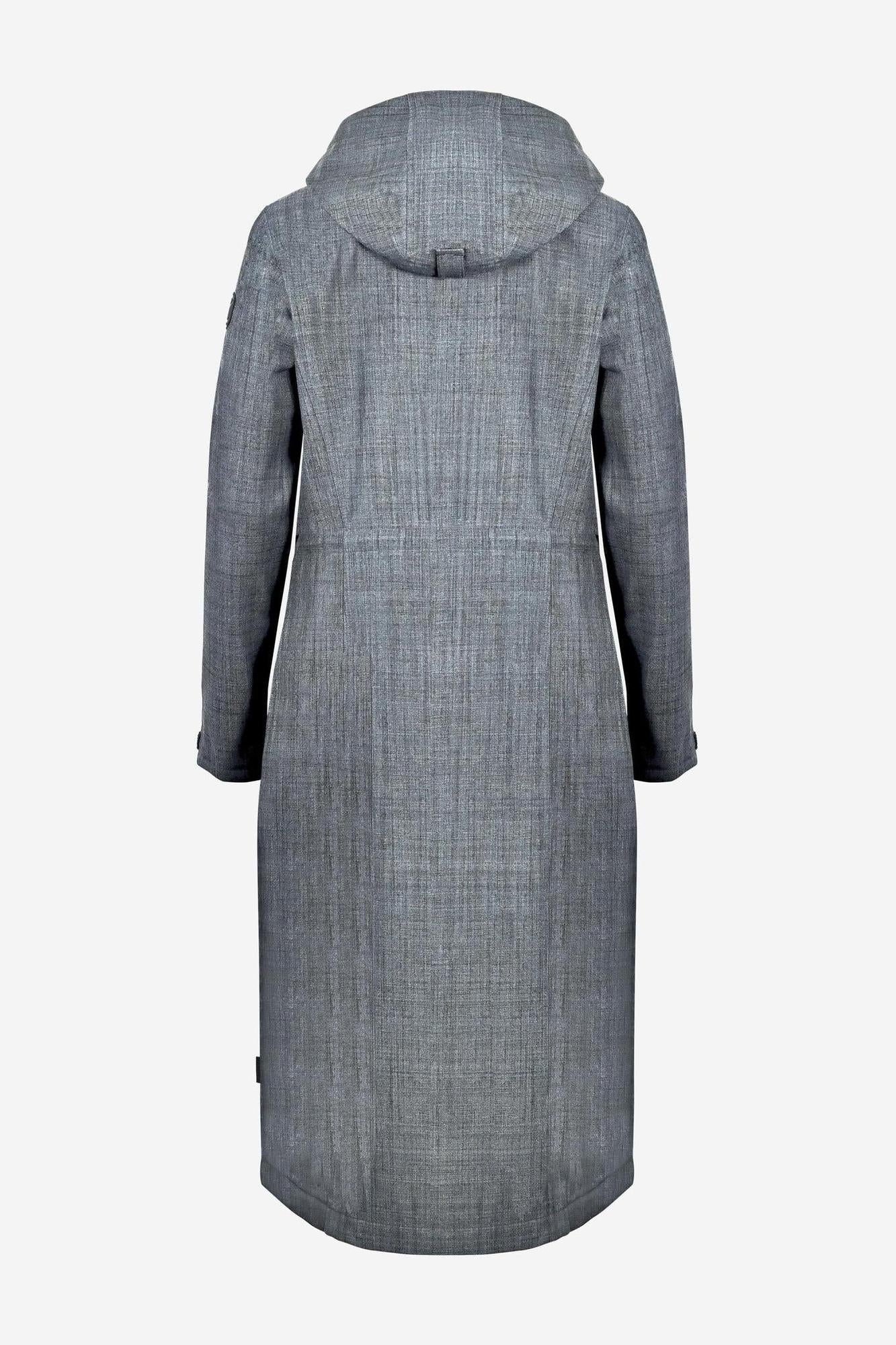 LONG DANCE-Langer wasserdichter Regenmantel für Damen-Elkline-3