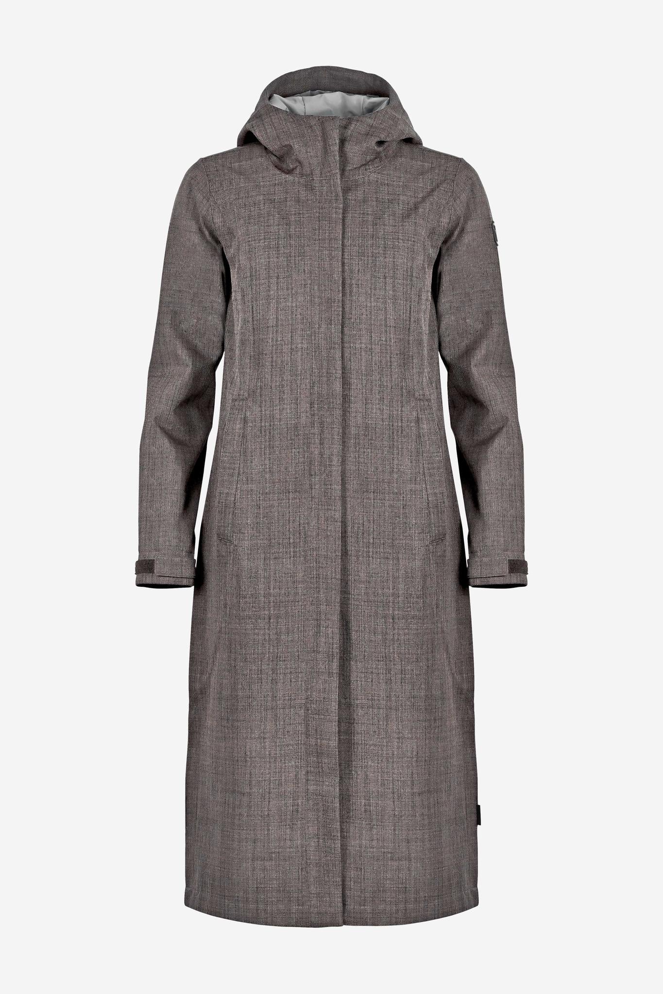 LONG DANCE-Langer wasserdichter Regenmantel für Damen-Elkline-5