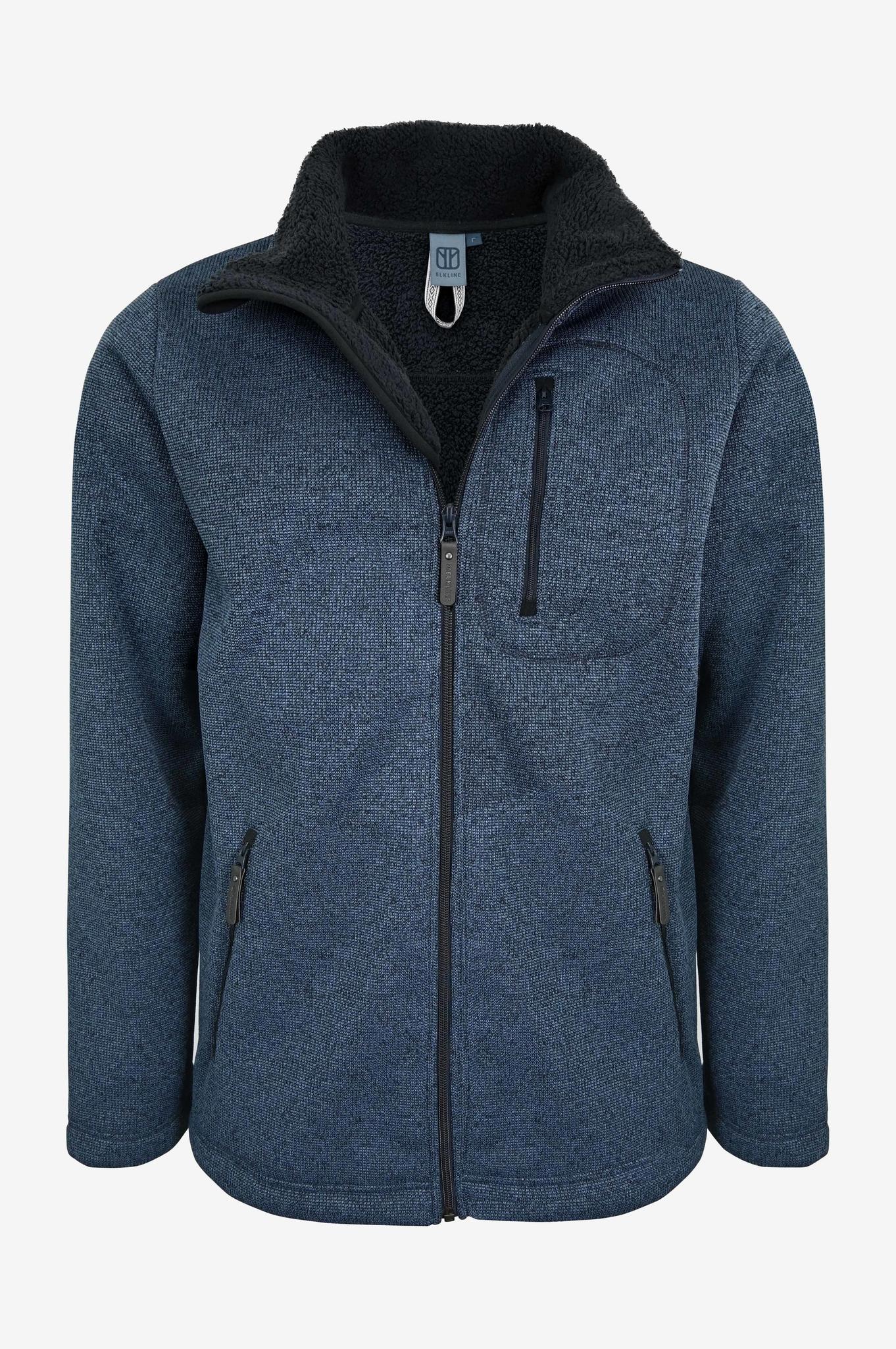 FAT CHANCE-Herren Fleecejacke-Elkline-23