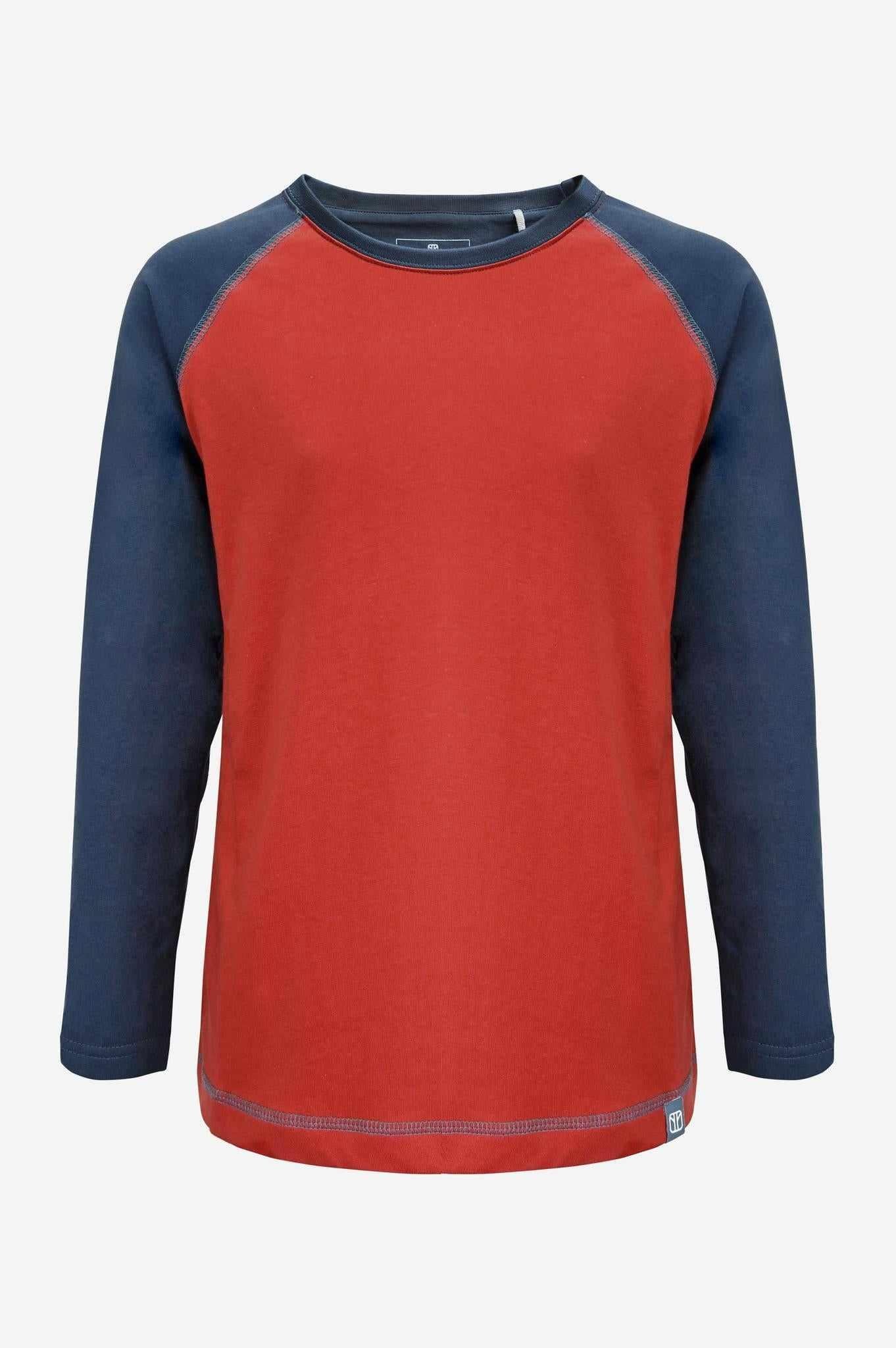 TWO TONE-Kinder Longsleeve GOTS-Elkline-1