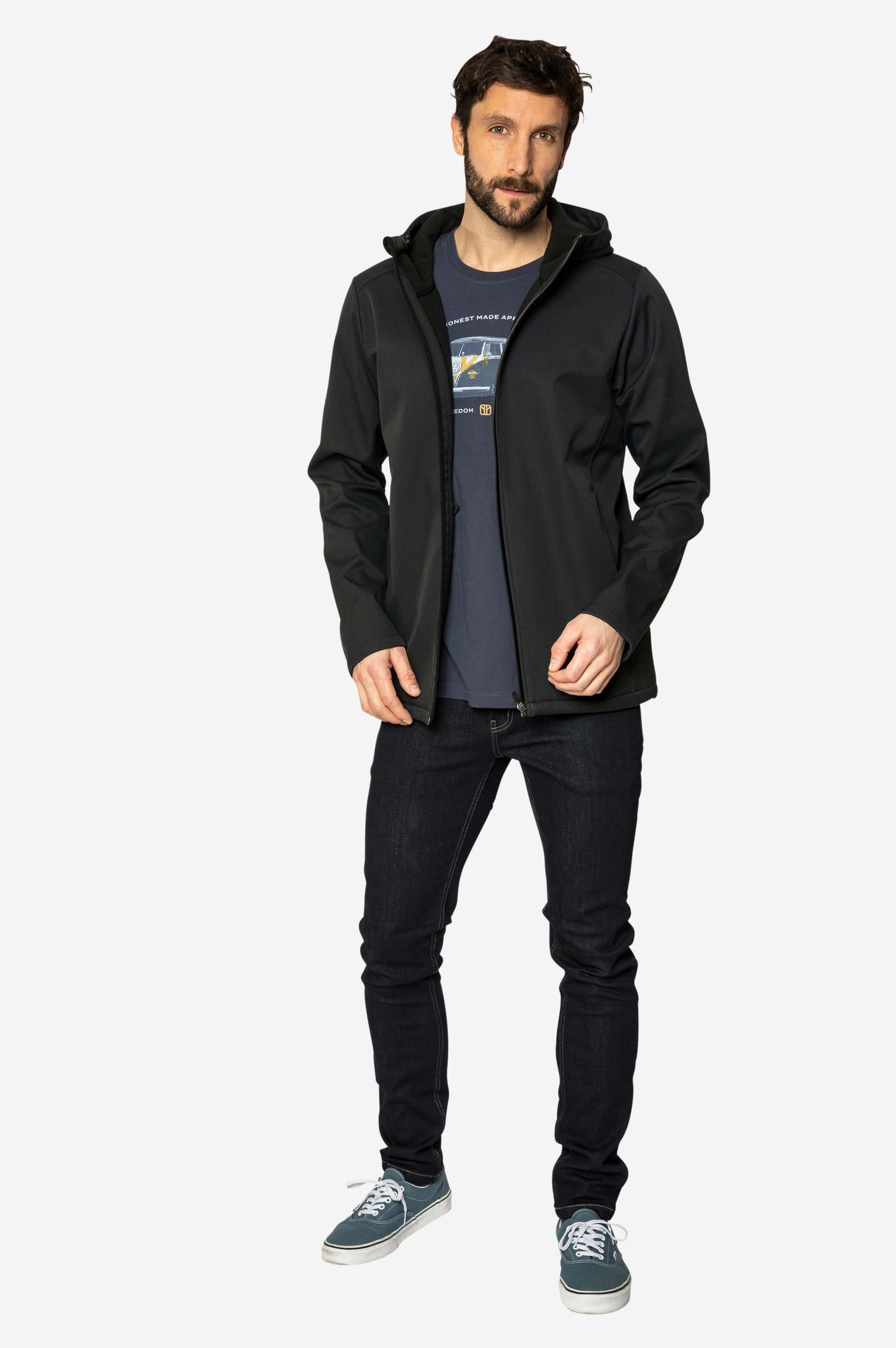 SERIOUS-Herren Softshelljacke-Elkline-25