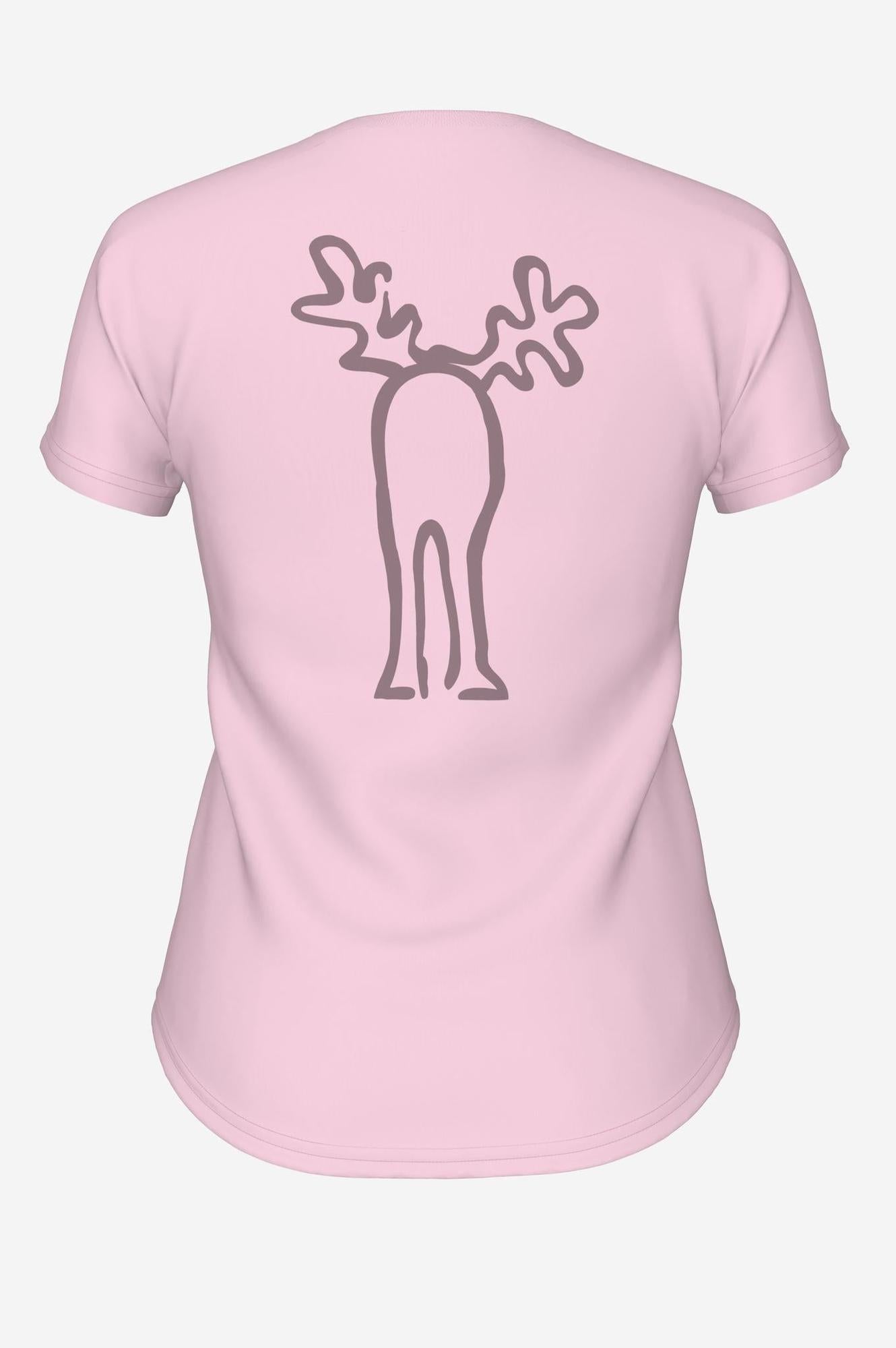 RUDOLFINE-Retro Elch T-Shirt aus reiner Bio-Baumwolle für Damen-Elkline-6