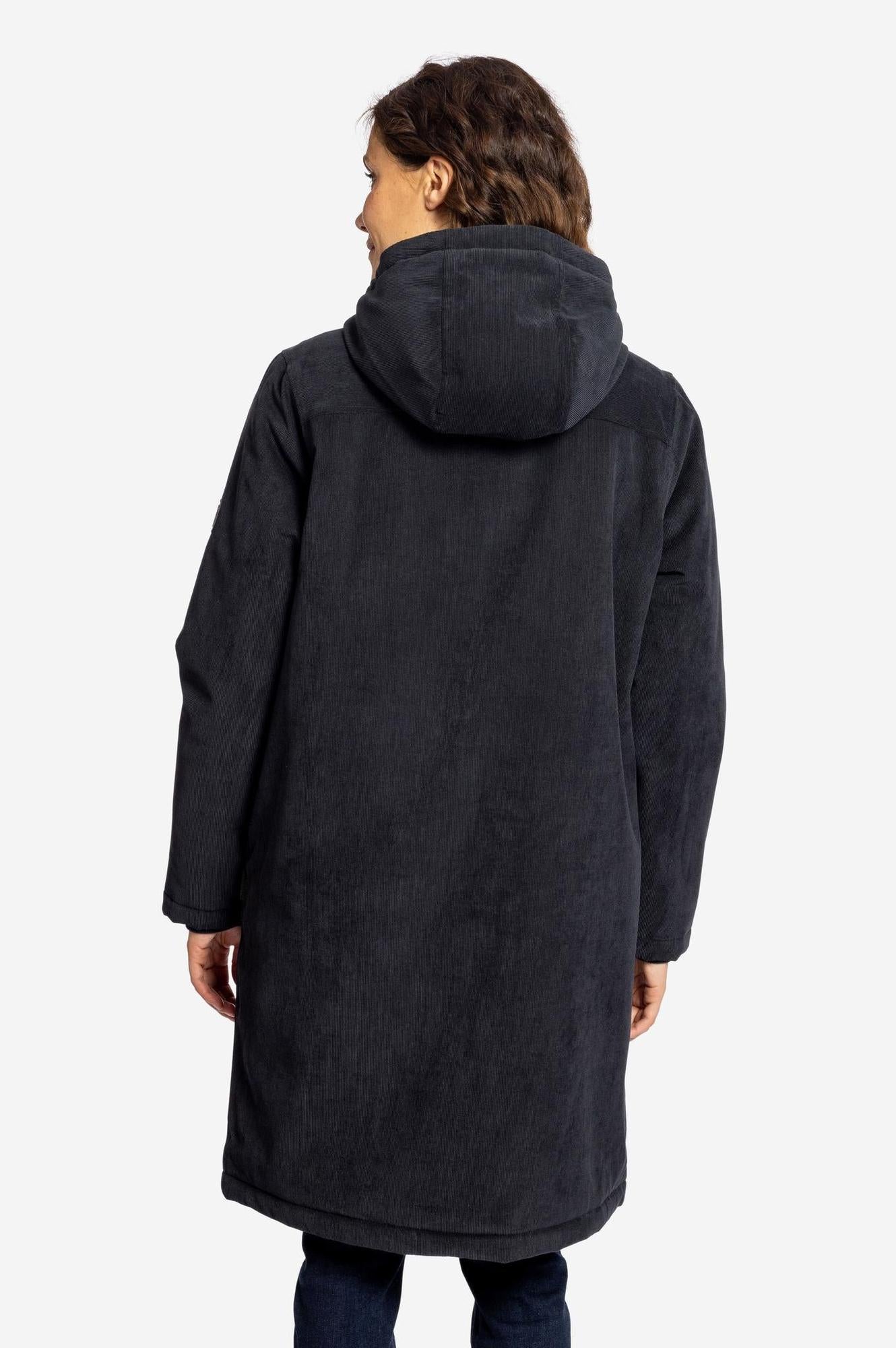 DUBLIN-Wasserdichter Cord Wintermantel für Damen-Elkline-10
