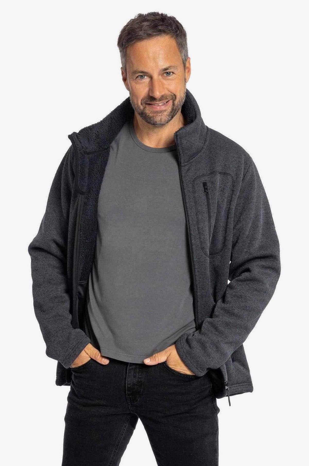 FAT CHANCE Herren Fleecejacke