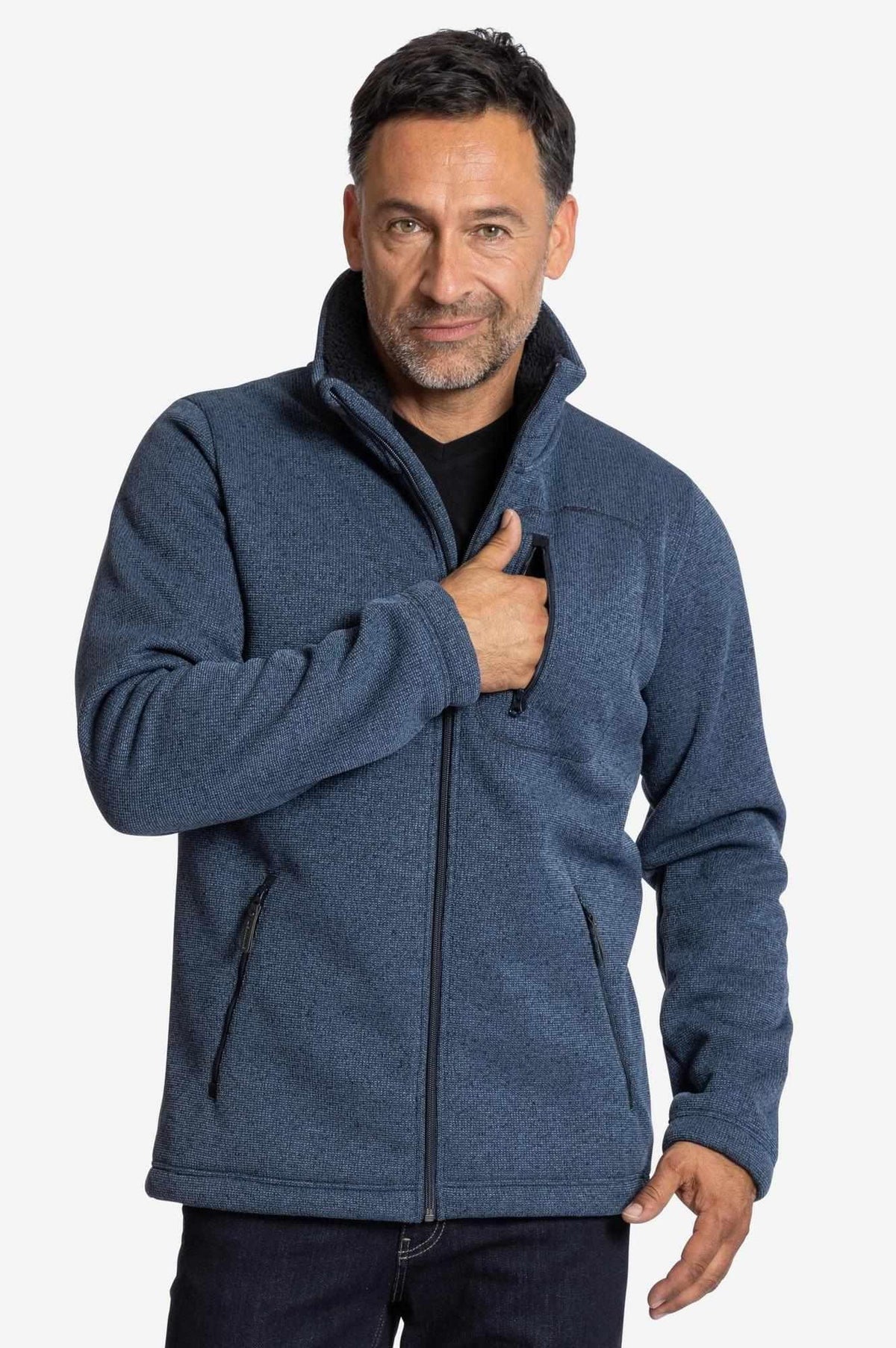 FAT CHANCE Herren Fleecejacke