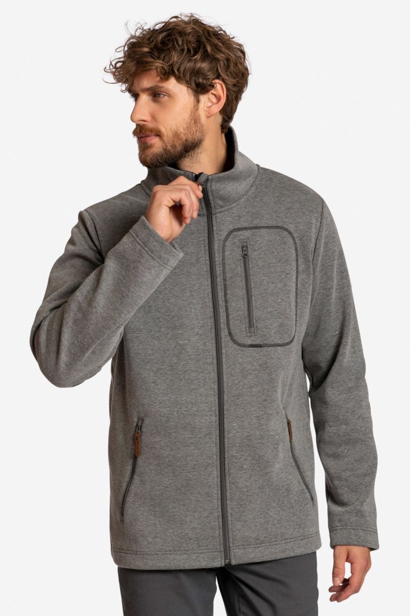 STRAIGHT ON-Herren Fleecejacke-Elkline-1