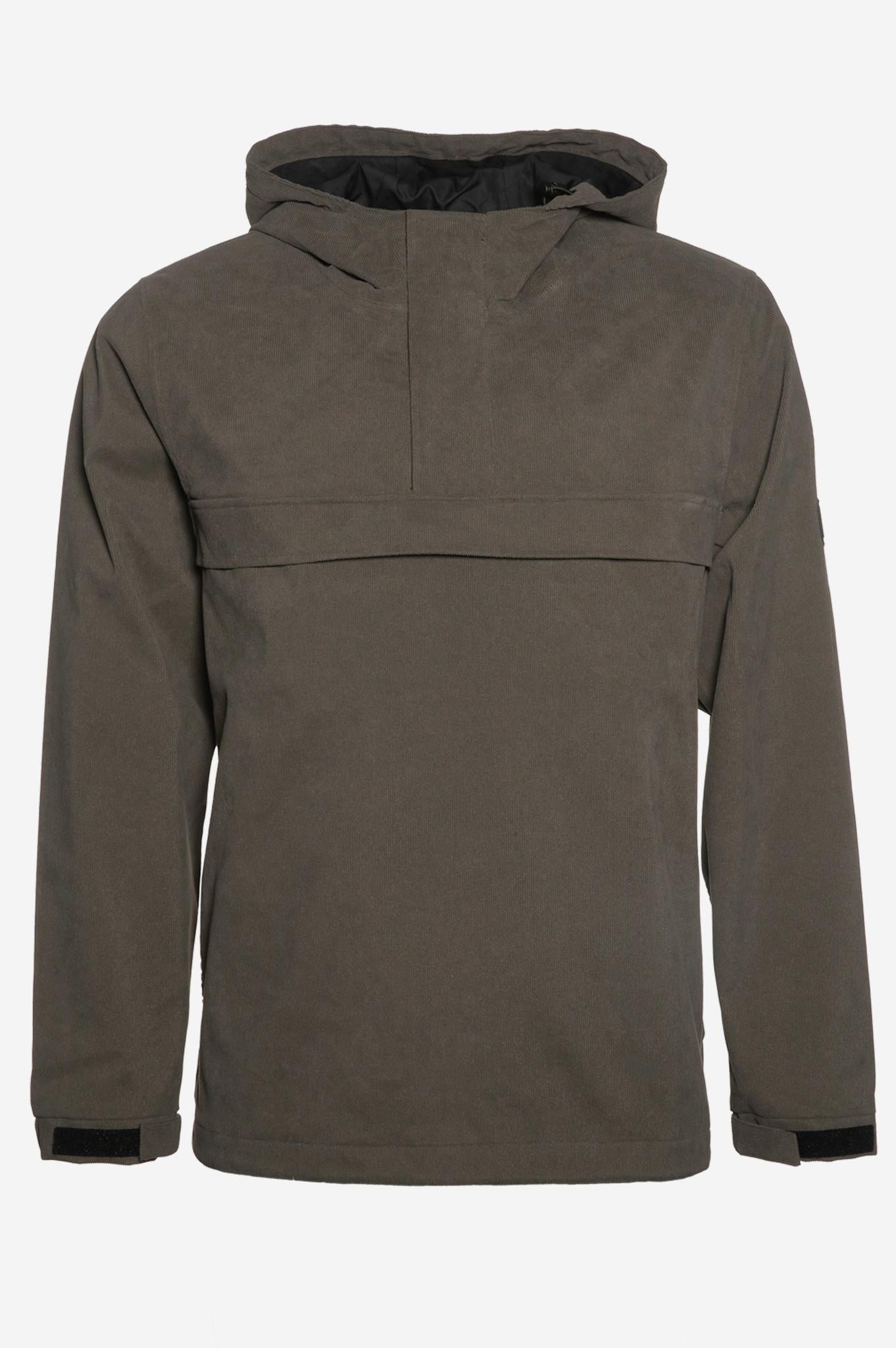 SCHLUPF-Wasserdiche Cord Schlupfjacke für Herren-Elkline-1