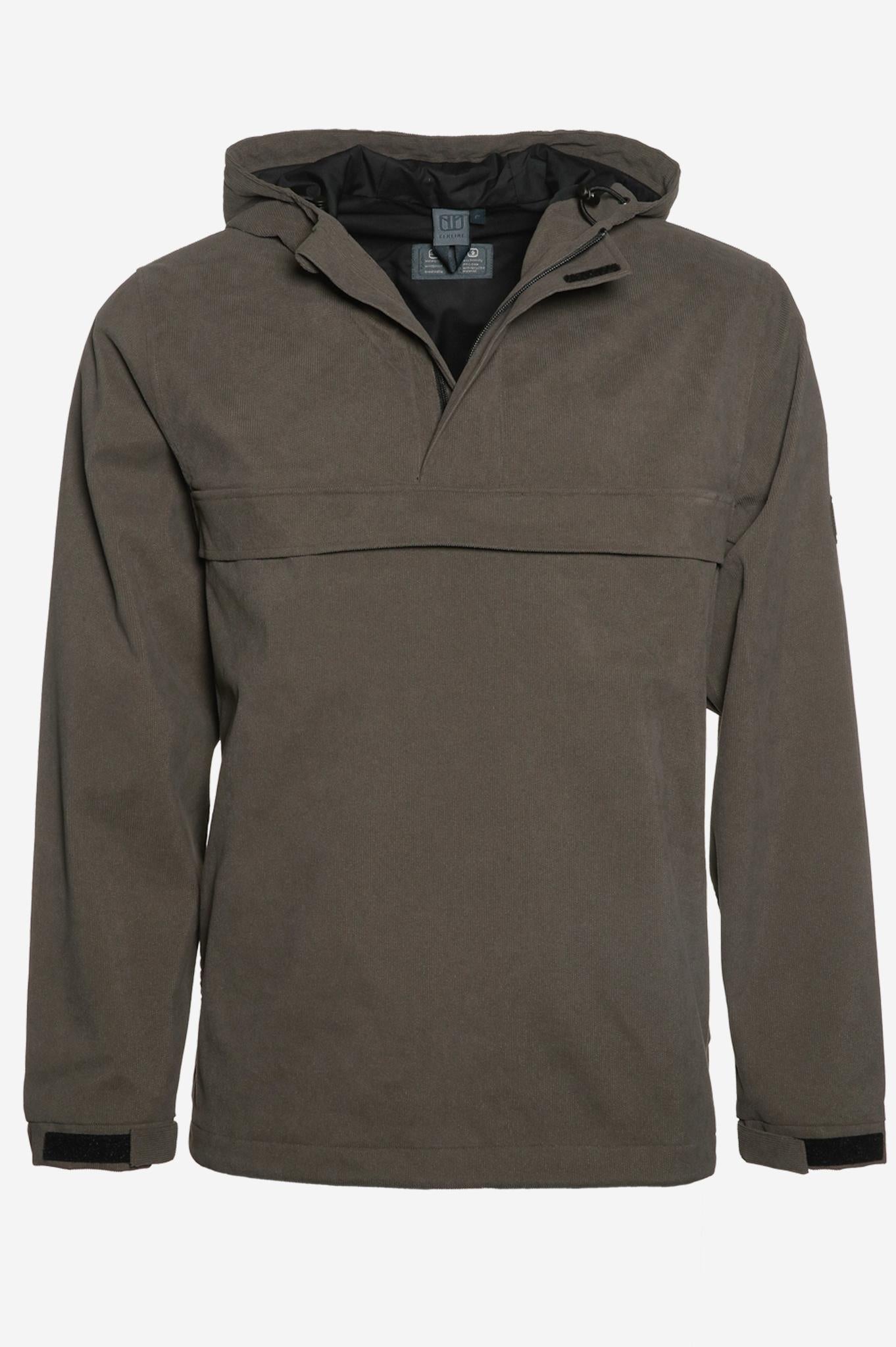 SCHLUPF-Wasserdiche Cord Schlupfjacke für Herren-Elkline-5