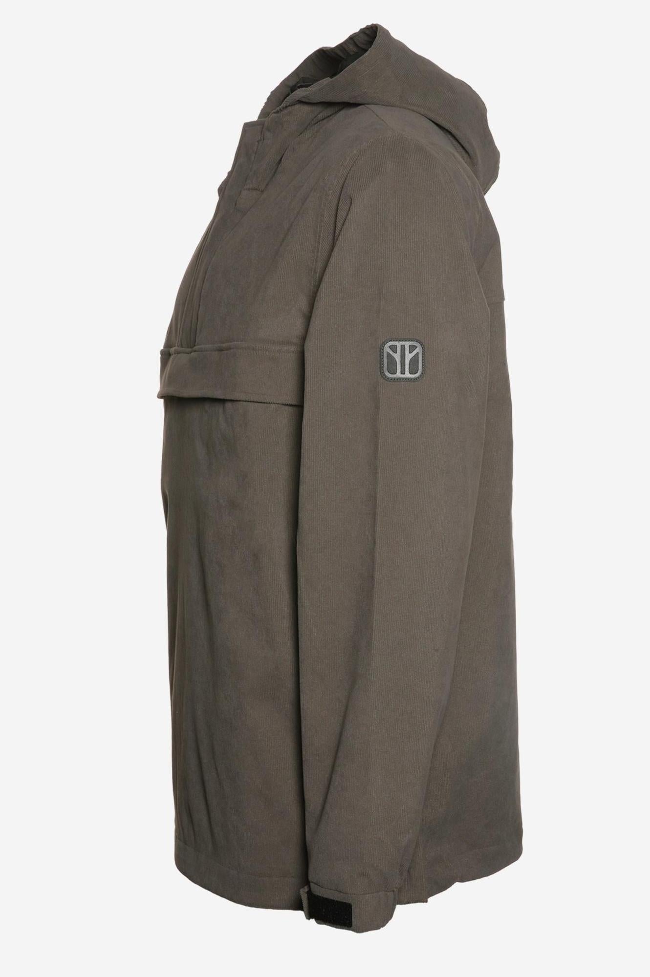 SCHLUPF-Wasserdiche Cord Schlupfjacke für Herren-Elkline-3