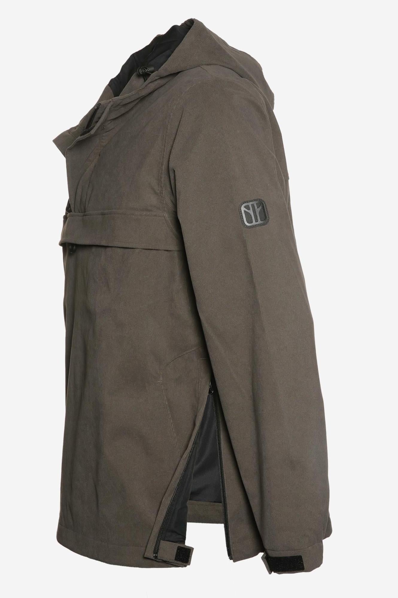 SCHLUPF-Wasserdiche Cord Schlupfjacke für Herren-Elkline-4