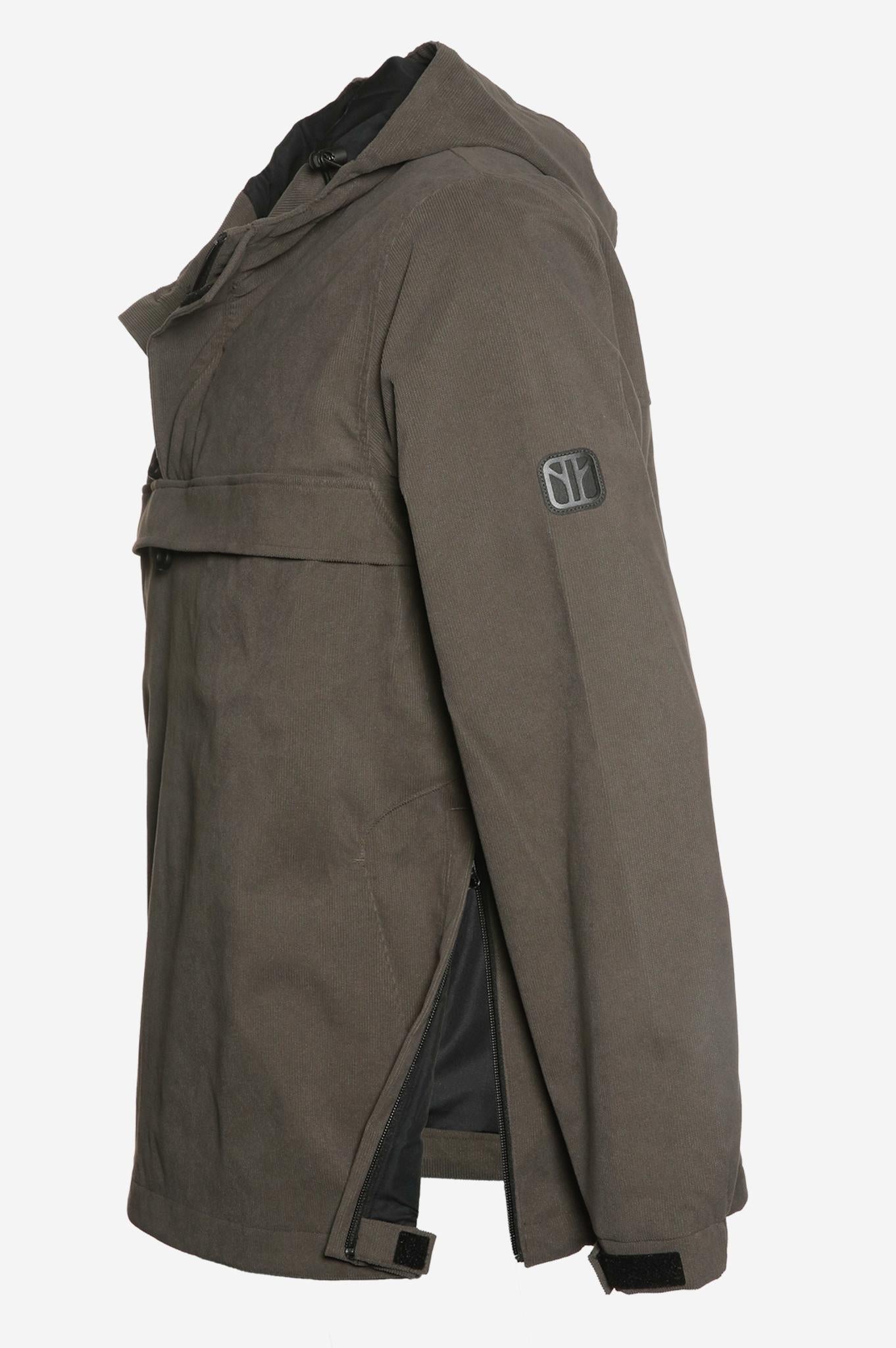 SCHLUPF-Wasserdiche Cord Schlupfjacke für Herren-Elkline-4