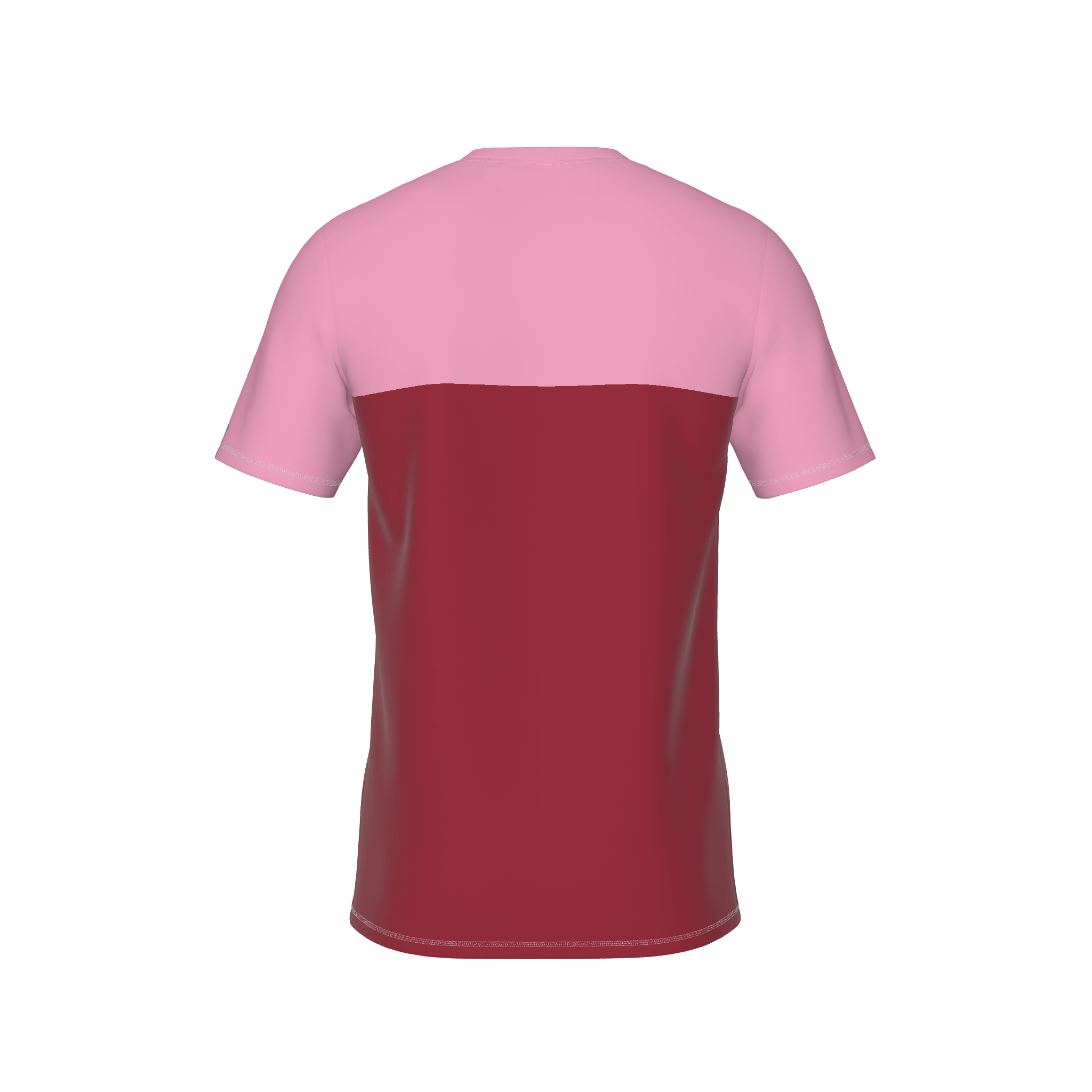 Abfahrt Kids T-Shirt - darkred-pink