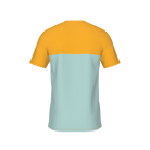 Abfahrt Kids T-Shirt - turquoise-oldgold