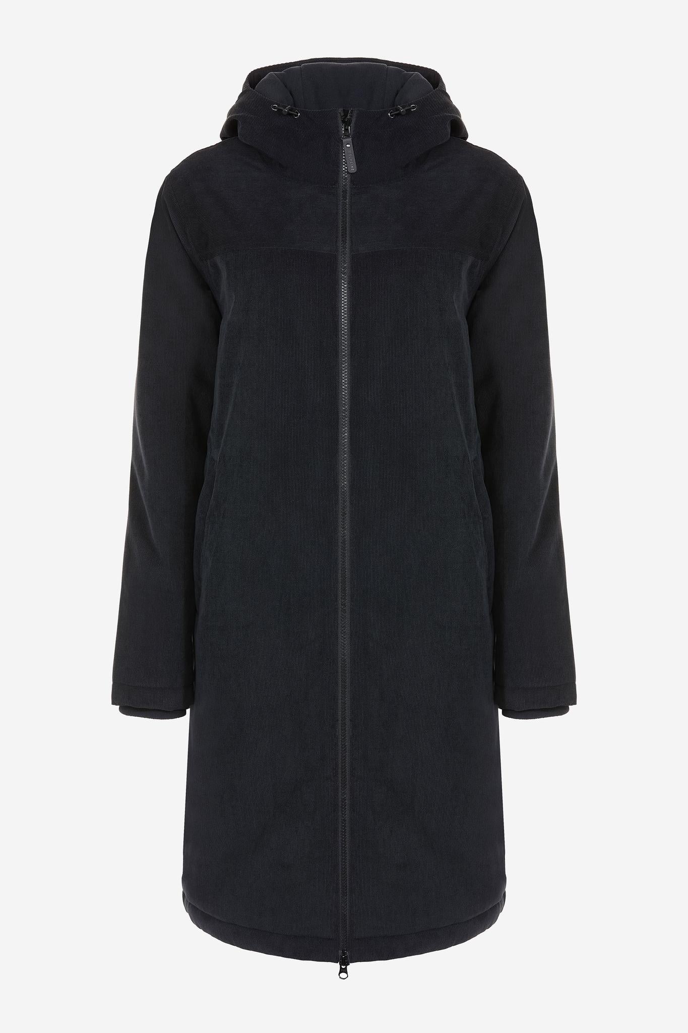 DUBLIN-Wasserdichter Cord Wintermantel für Damen-Elkline-12