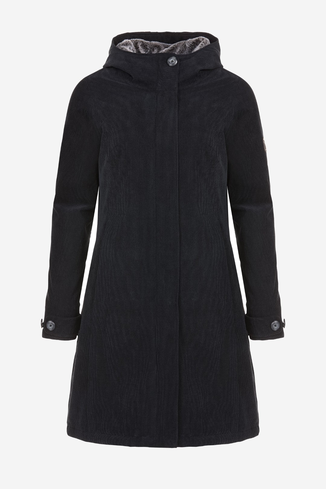GLASGOW-Wasserdichter Cord Wintermantel für Damen-Elkline-17