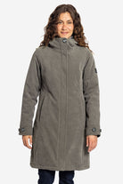 GLASGOW-Wasserdichter Cord Wintermantel für Damen-Elkline-2