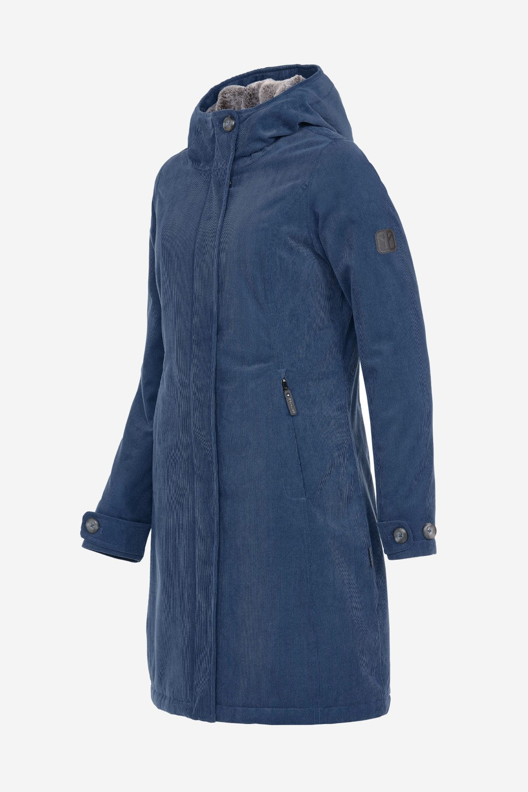 GLASGOW-Wasserdichter Cord Wintermantel für Damen-Elkline-31