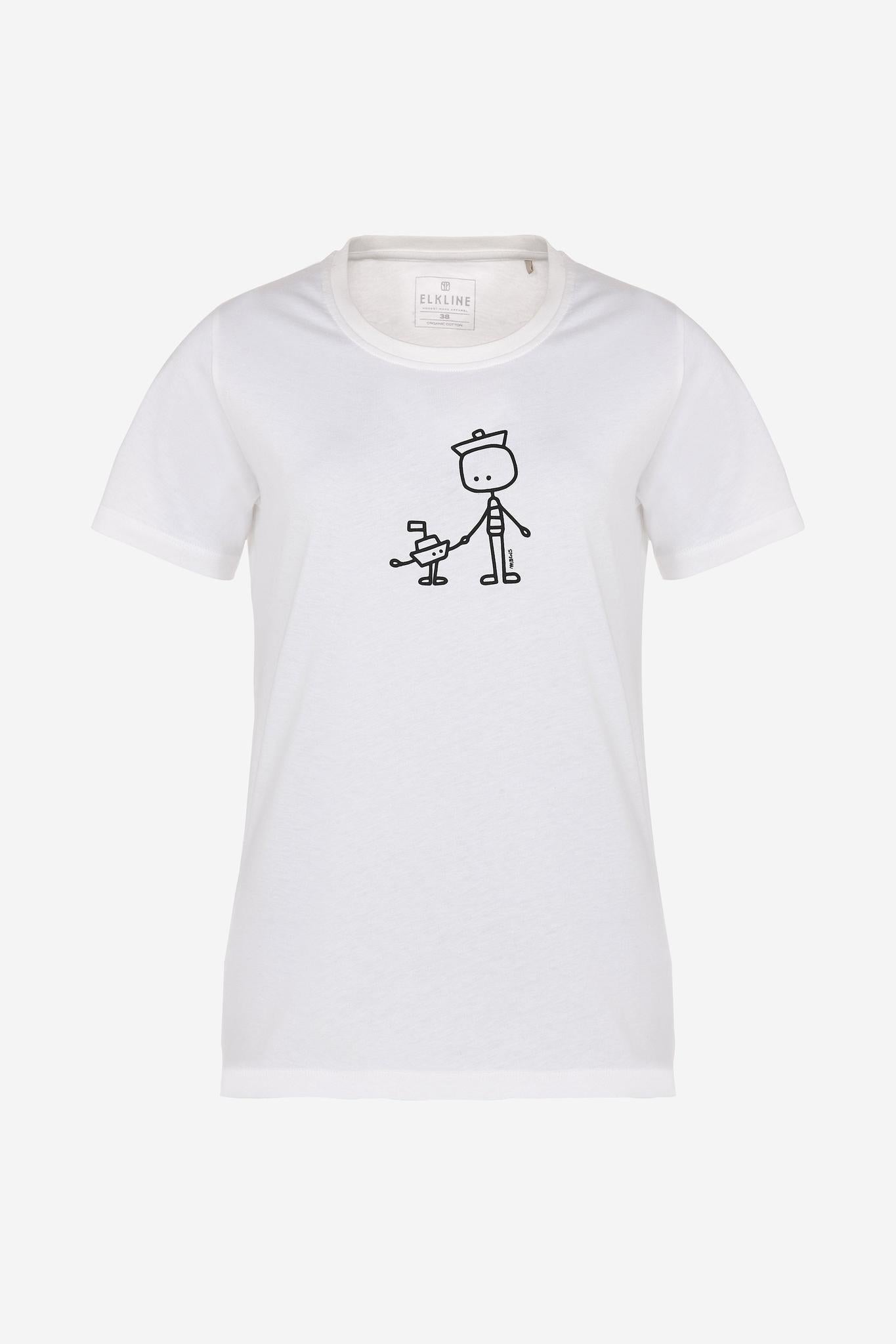 HAND IN HAND-Damen T-Shirt GOTS-Elkline-1