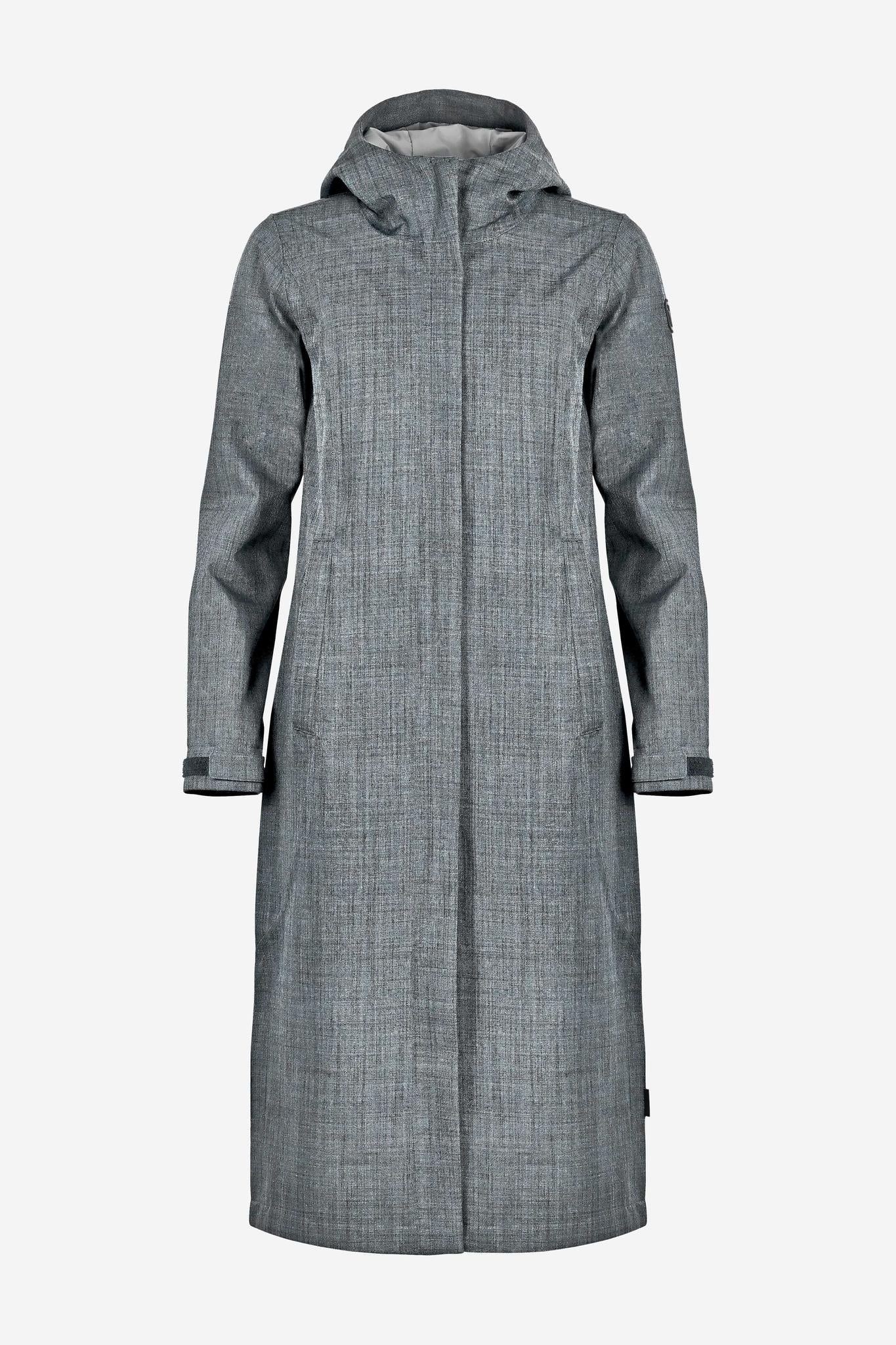 LONG DANCE-Langer wasserdichter Regenmantel für Damen-Elkline-1