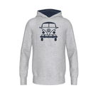 Megamässig Kids Hoodie - greymelange