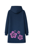 Muggelig Long Hooded Sweat - nightblue