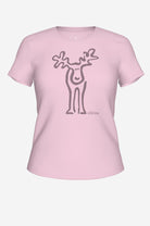 RUDOLFINE-Retro Elch T-Shirt aus reiner Bio-Baumwolle für Damen-Elkline-5