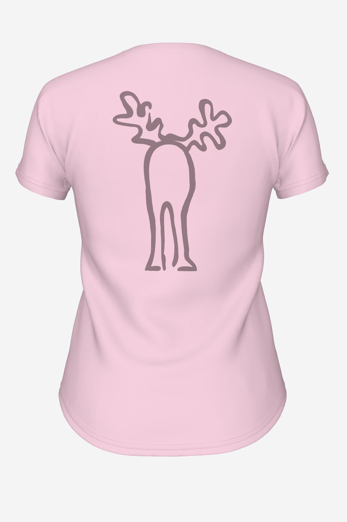 RUDOLFINE-Retro Elch T-Shirt aus reiner Bio-Baumwolle für Damen-Elkline-6